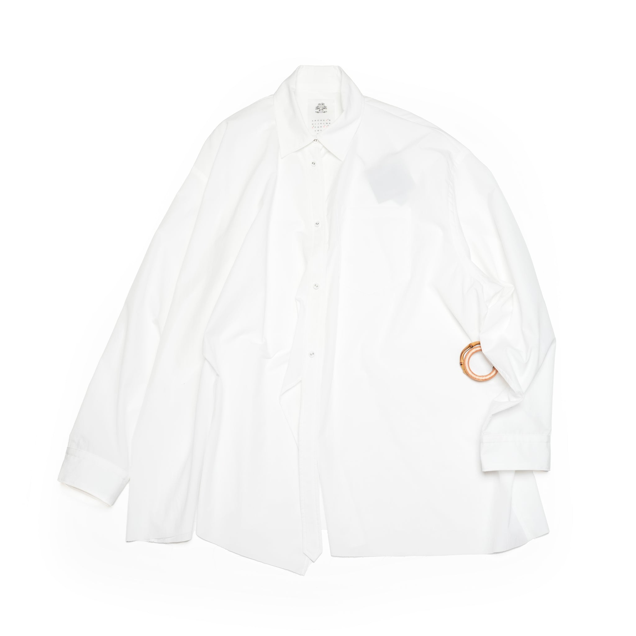SF25SS-05_White | 37.5® SAMUE Shirt | Color:White【STOF_ストフ】【archive】