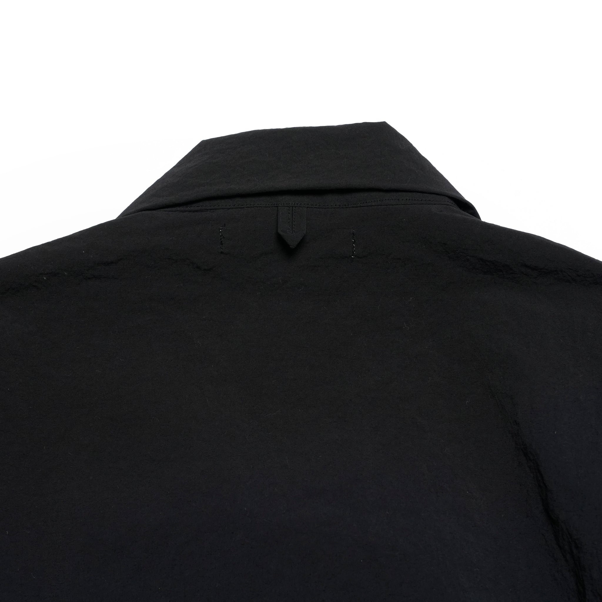 SHIRT COAT-SNOW NOISE TAFFETA | Color_Black | No_shco-02_black【CATTA_カッタ】