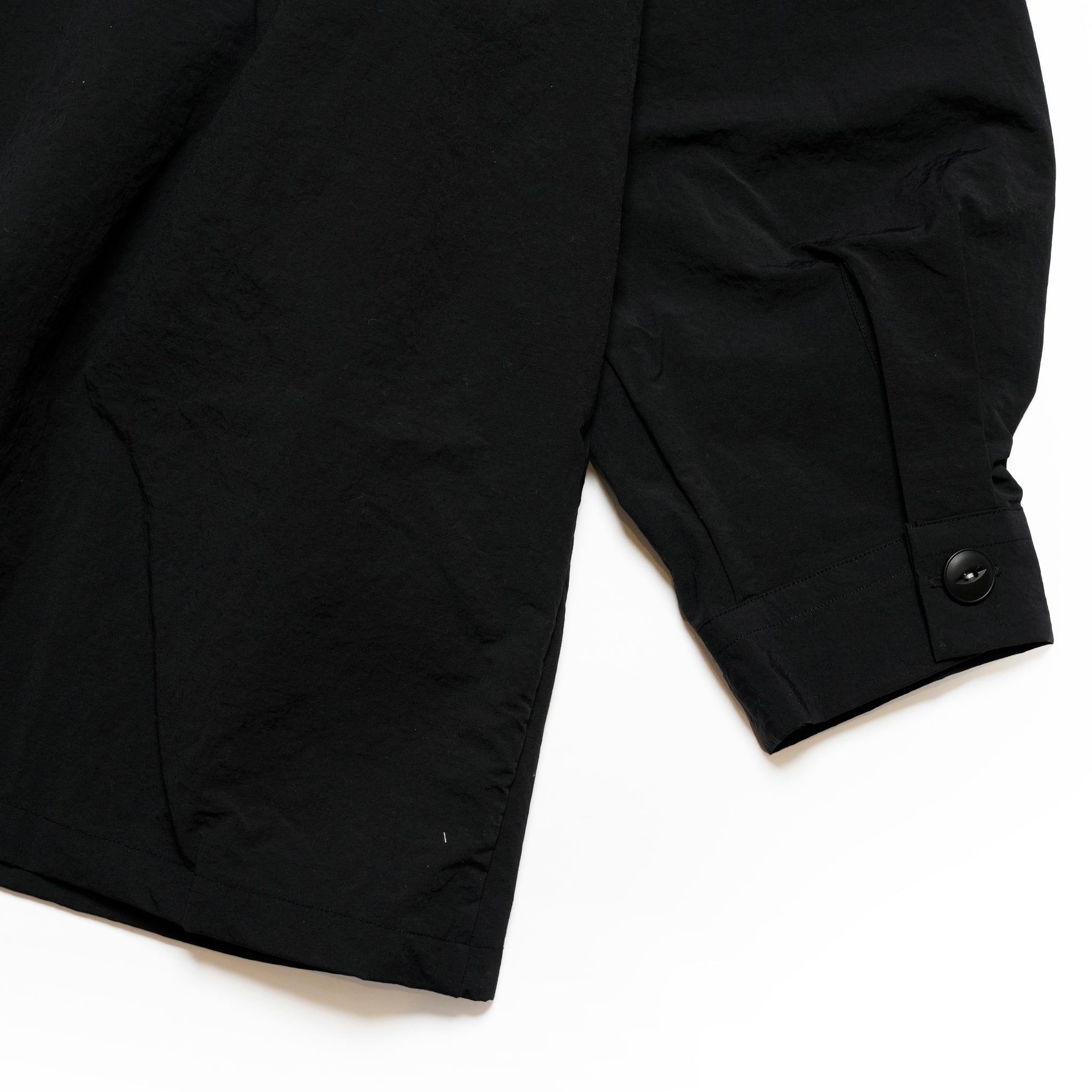 SHIRT COAT-SNOW NOISE TAFFETA | Color_Black | No_shco-02_black【CATTA_カッタ】