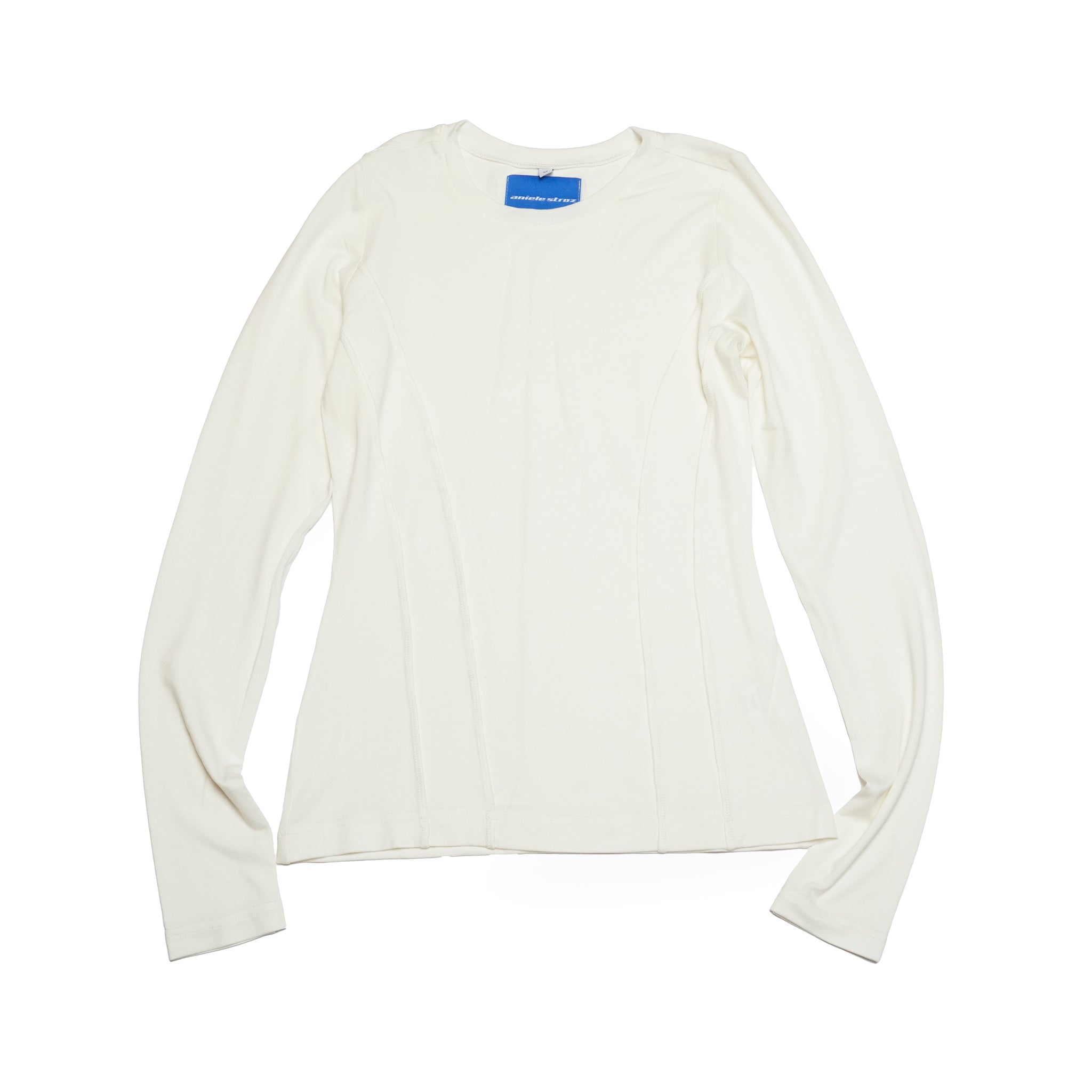 Corset longsleeve | Color:White【ANIELE STROZ】 | SS24LG02_w