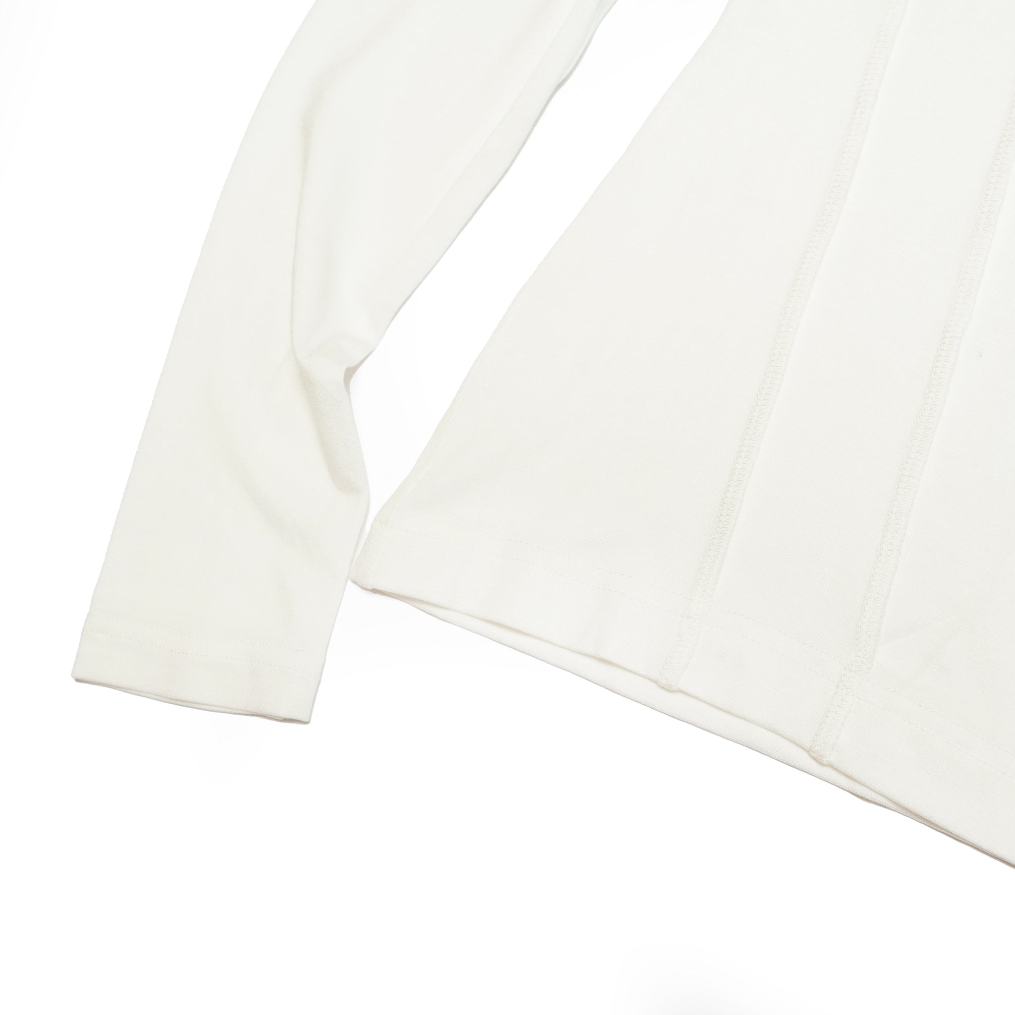 Corset longsleeve | Color:White【ANIELE STROZ】 | SS24LG02_w