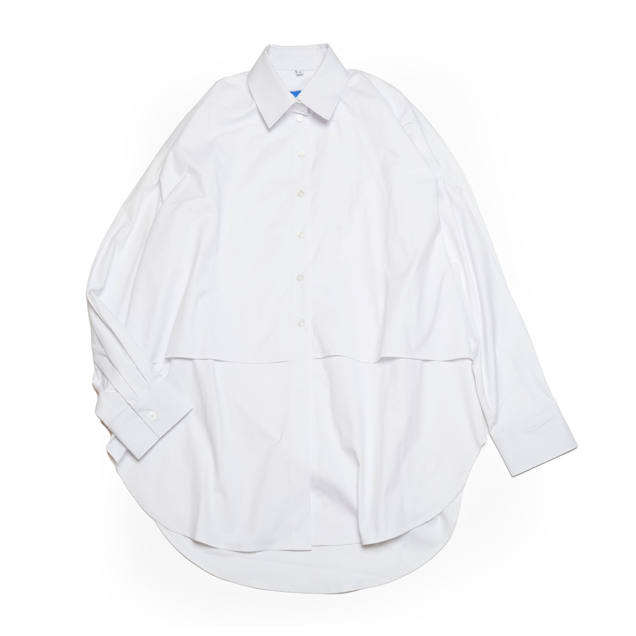 Really long shirt | Color:White【ANIELE STROZ】 | SS24SH01_w
