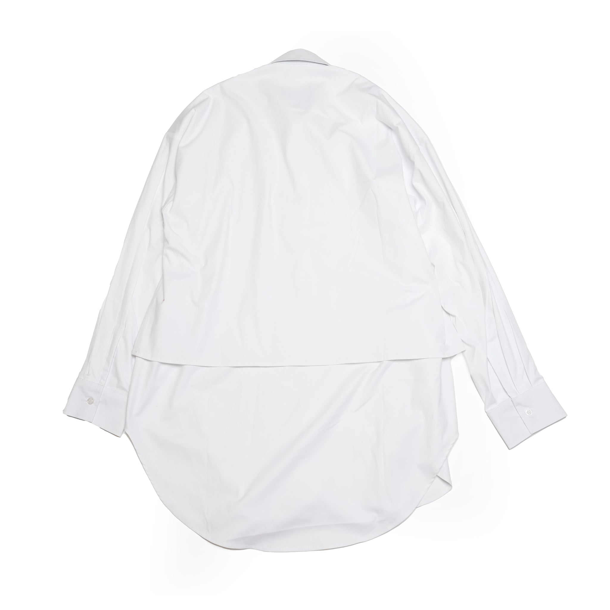 Really long shirt | Color:White【ANIELE STROZ】 | SS24SH01_w