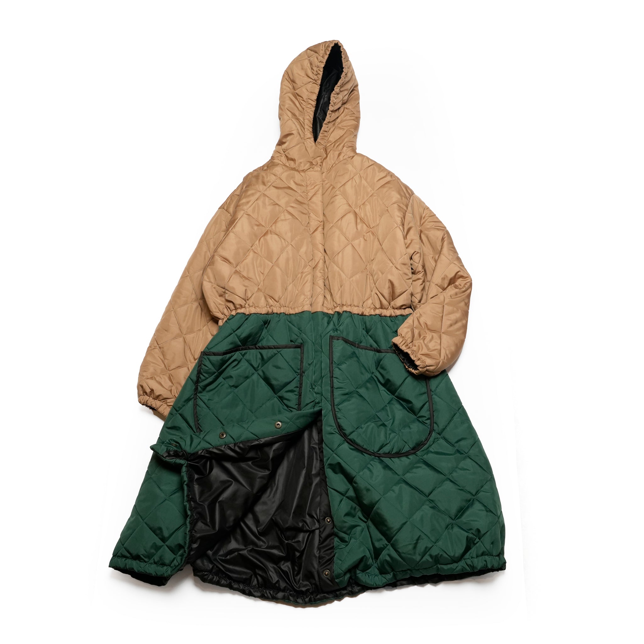 Dreamy Coat | Color:Beige/Green【ANIELE STROZ】 | FW23co01