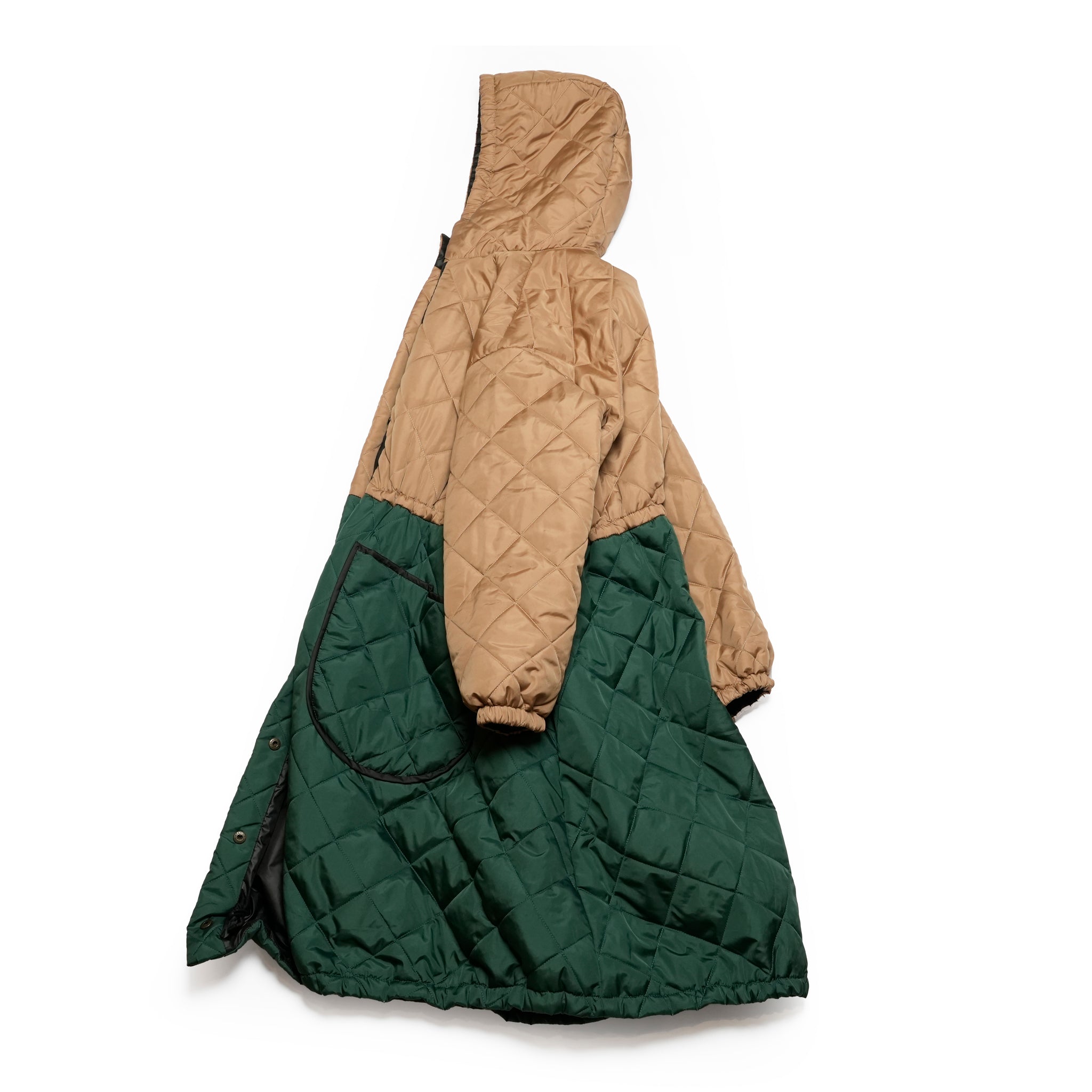 Dreamy Coat | Color:Beige/Green【ANIELE STROZ】 | FW23co01
