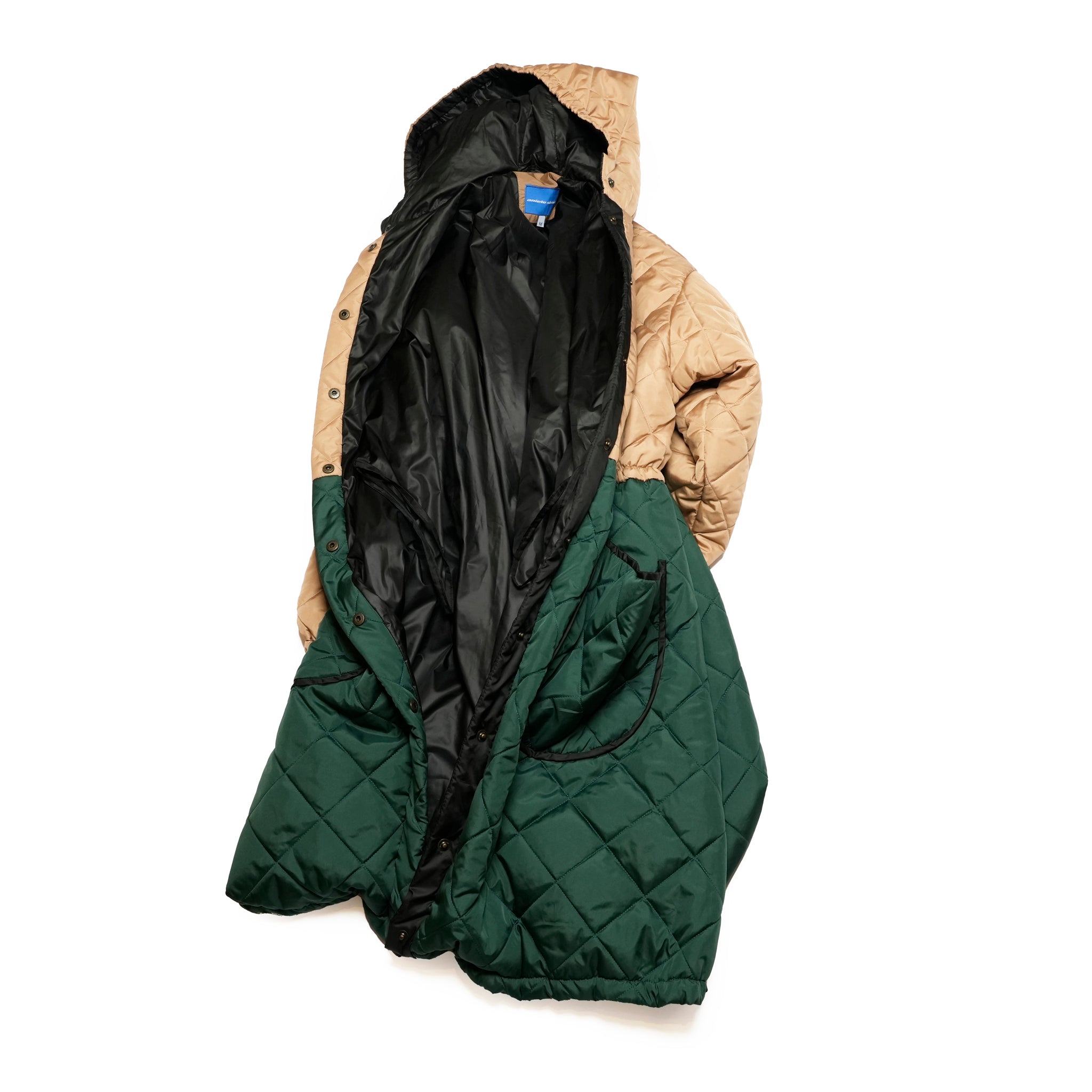 Dreamy Coat | Color:Beige/Green【ANIELE STROZ】 | FW23co01