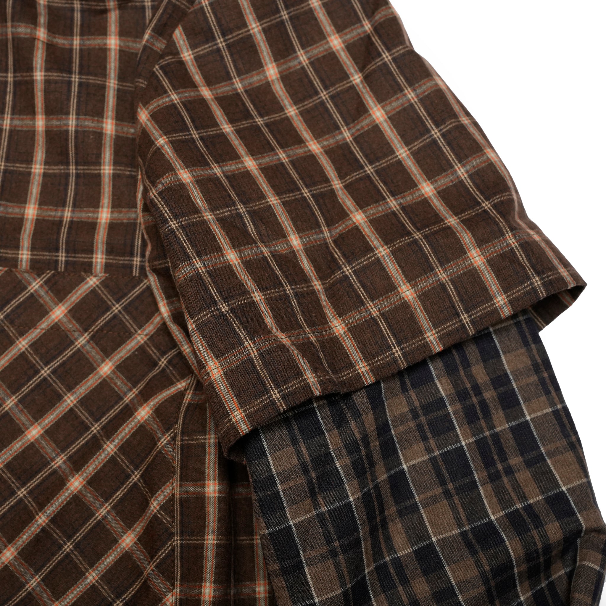 Confiant shirt | Color:Check【ANIELE STROZ】 | FW24ST01