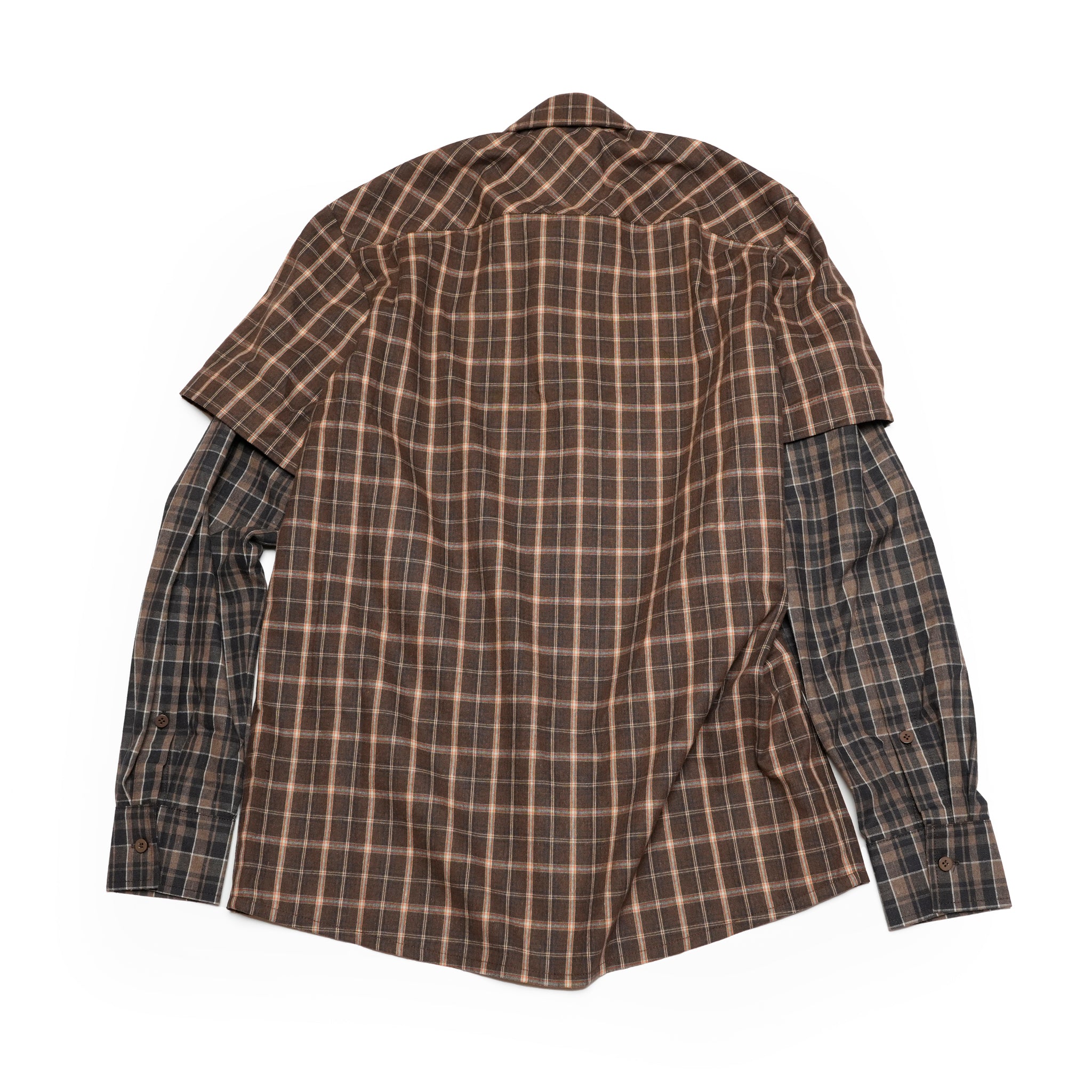 Confiant shirt | Color:Check【ANIELE STROZ】 | FW24ST01
