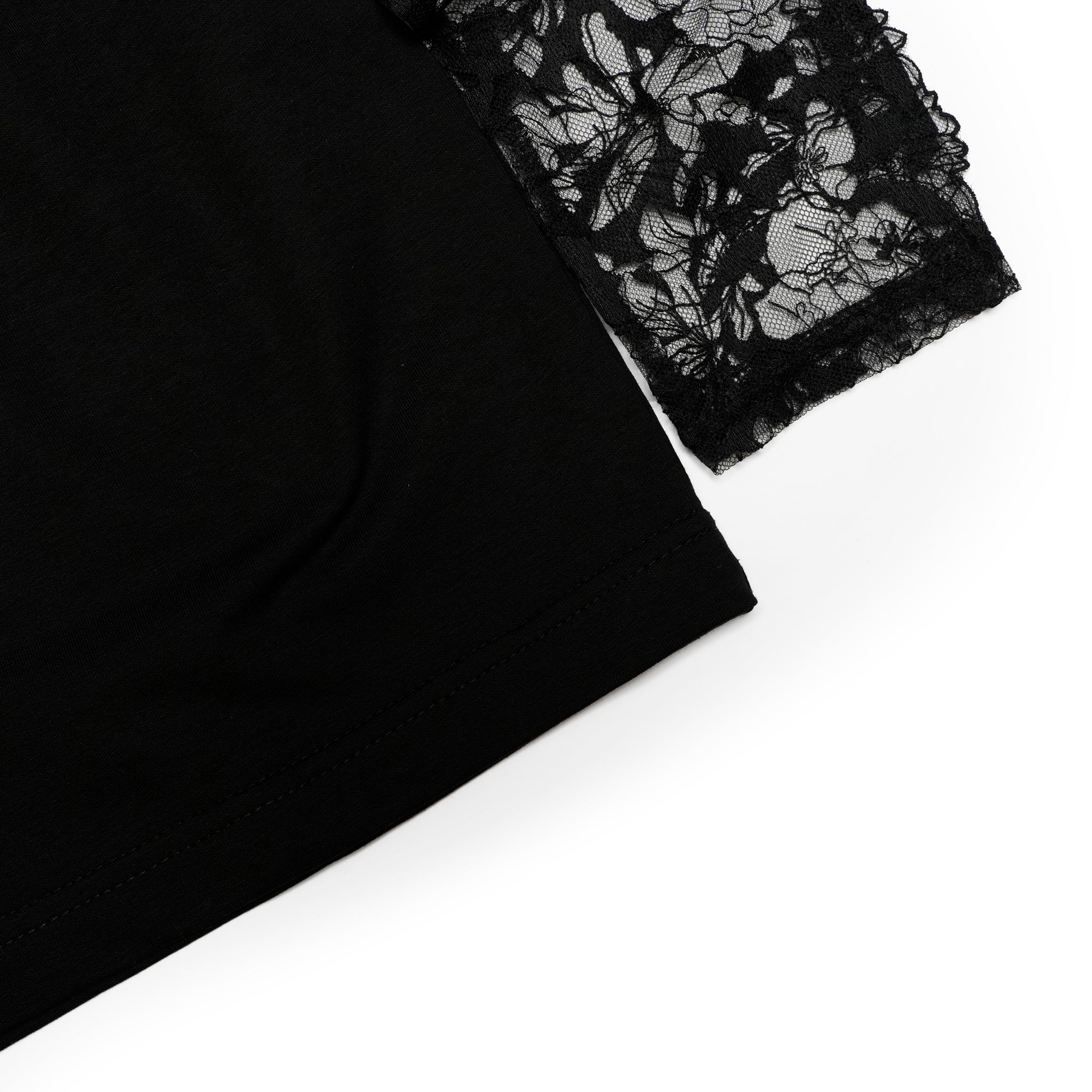 More than friends longsleeve | Color:Black【ANIELE STROZ】 | FW24LS01