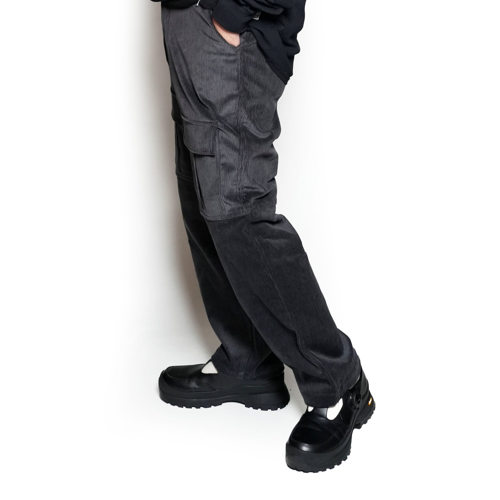 AD00264_Gray | F/CARGO PANTS | Color:Gray【ADAN_エーディーエーエヌ】
