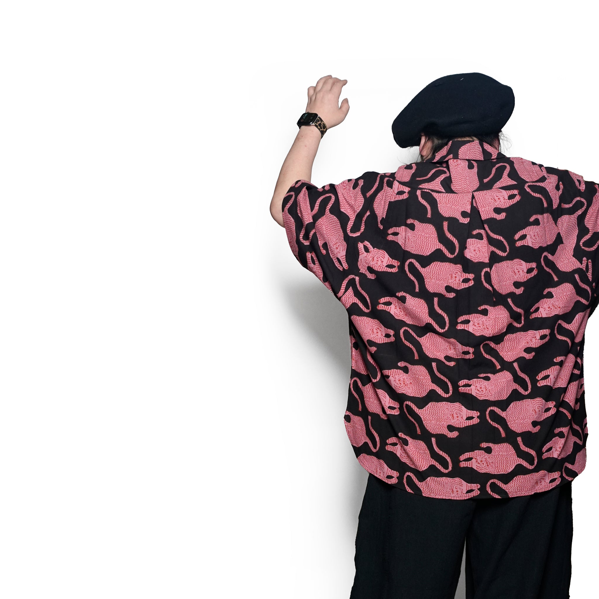 YUSUKE_Block Print Bp69 Coral | | Color:Block Print Bp69 Coral【KARDO_カルド】【archive】