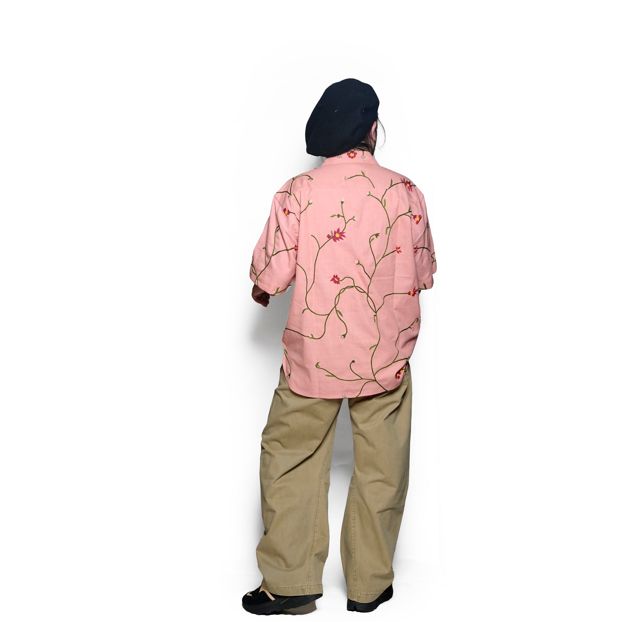 RONEN_Embroidery Emb19 Coral | | Color:Embroidery Emb19 Coral【KARDO_カルド】