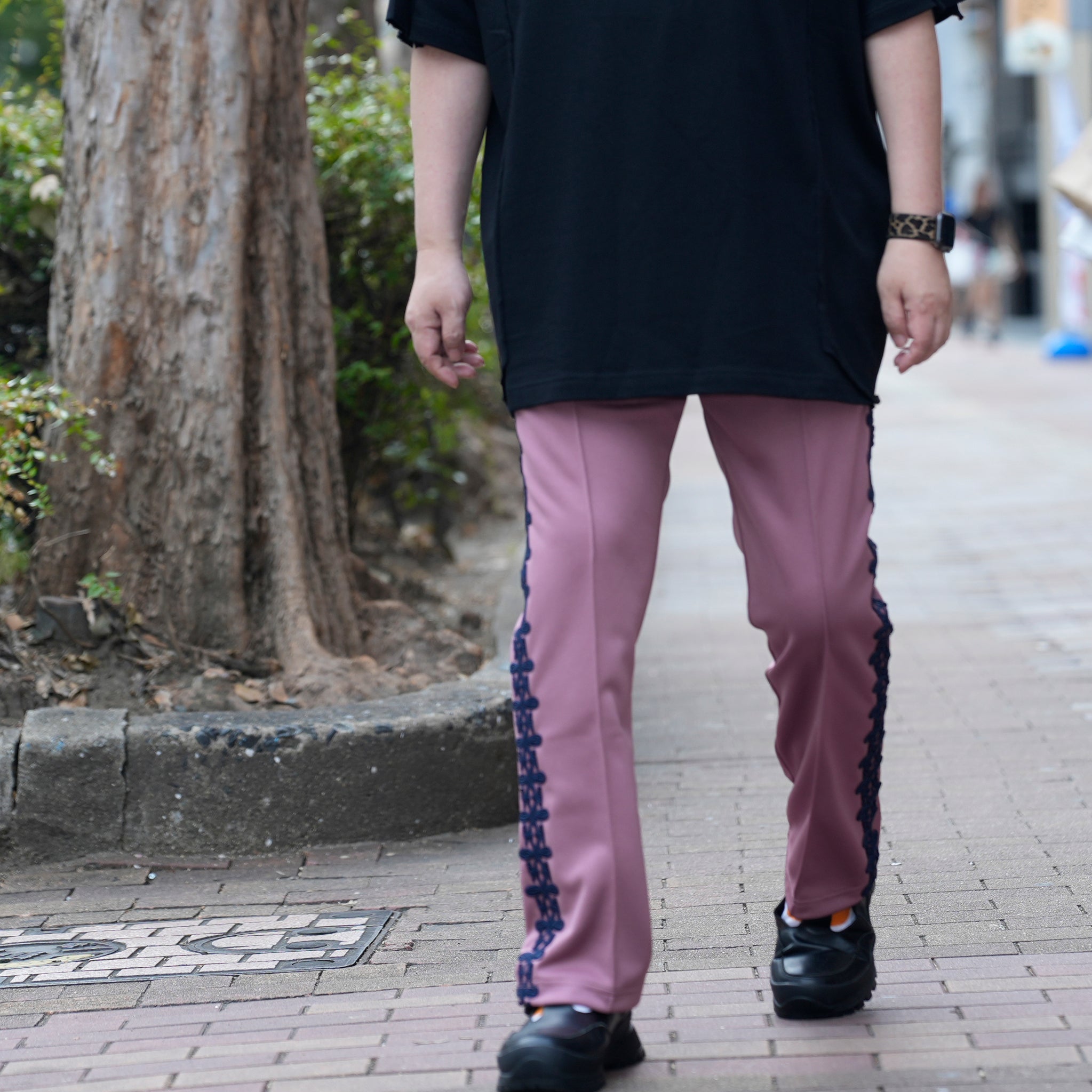 KINGSTON PANTS | Color_Smoke Pink | No_p2405301_smoke pink / Grayge / Charcoal【NASNGWAM_ナスングワム】