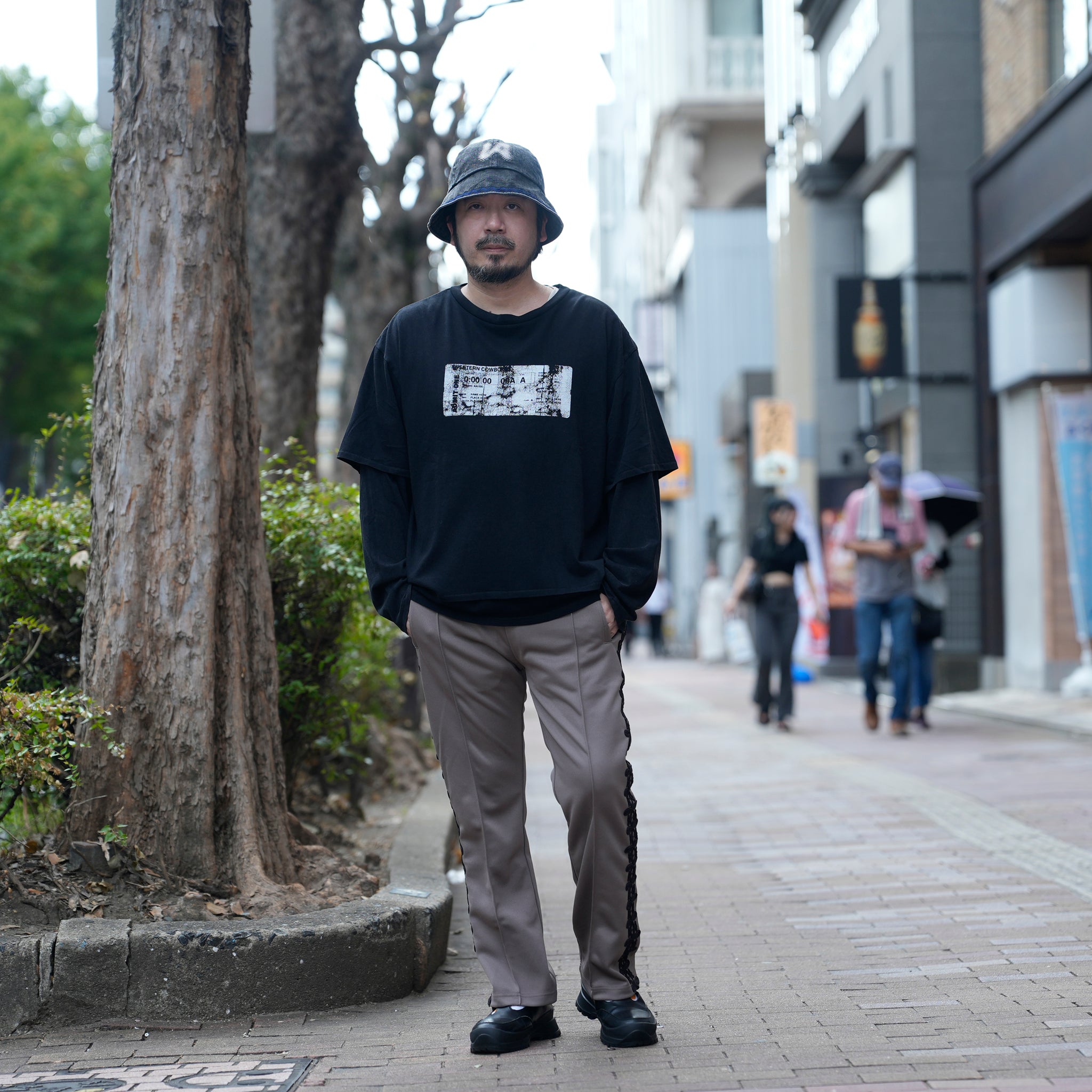 KINGSTON PANTS | Color_Smoke Pink | No_p2405301_smoke pink / Grayge / Charcoal【NASNGWAM_ナスングワム】