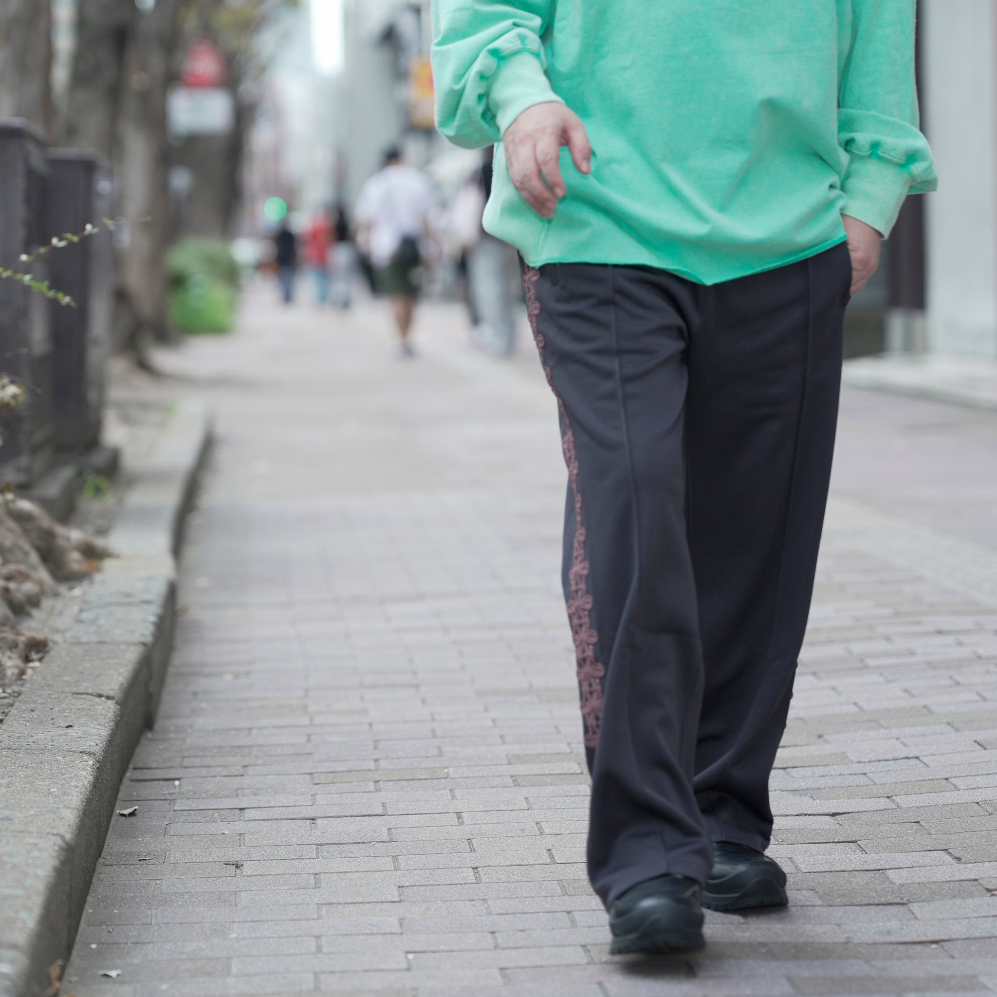 KINGSTON PANTS | Color_Smoke Pink | No_p2405301_smoke pink / Grayge / Charcoal【NASNGWAM_ナスングワム】