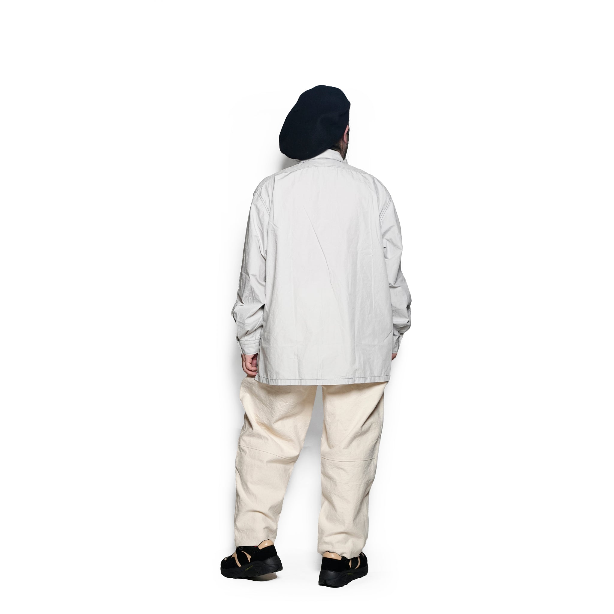 WP-02_Gray | W POCKET SHIRT-NATURAL WASHER | Color:Gray【CATTA SHIRTS_カッタ シャツ】