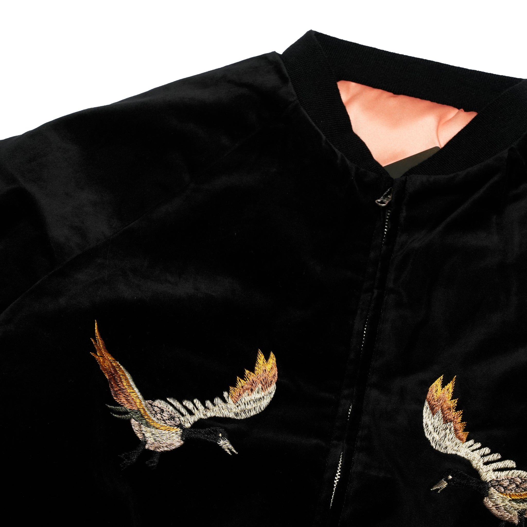 SOUVENIR GOOSE BAY JACKET | Color_Black Velour/Thermolite | No_tl25f001_black velour/thermolite【THRIFTY LOOK_スリフティールック】