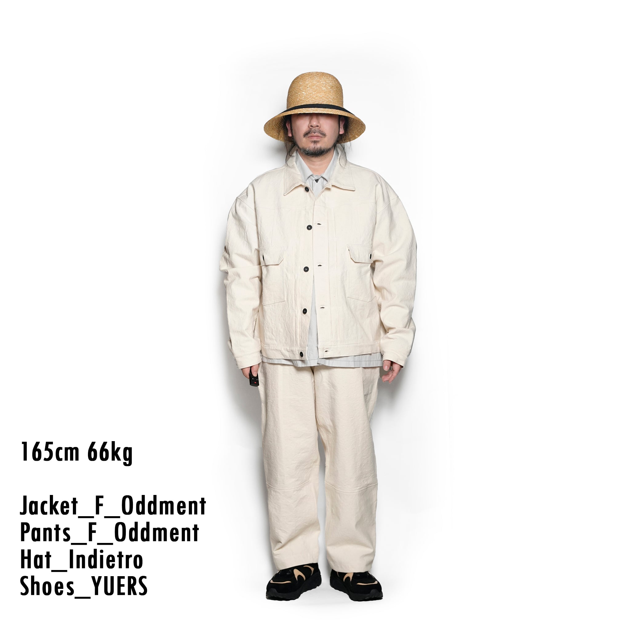 NSCJ_White | NAVY SEA CANVAS JACKET | Color:White【ODDMENT_オッドメント】