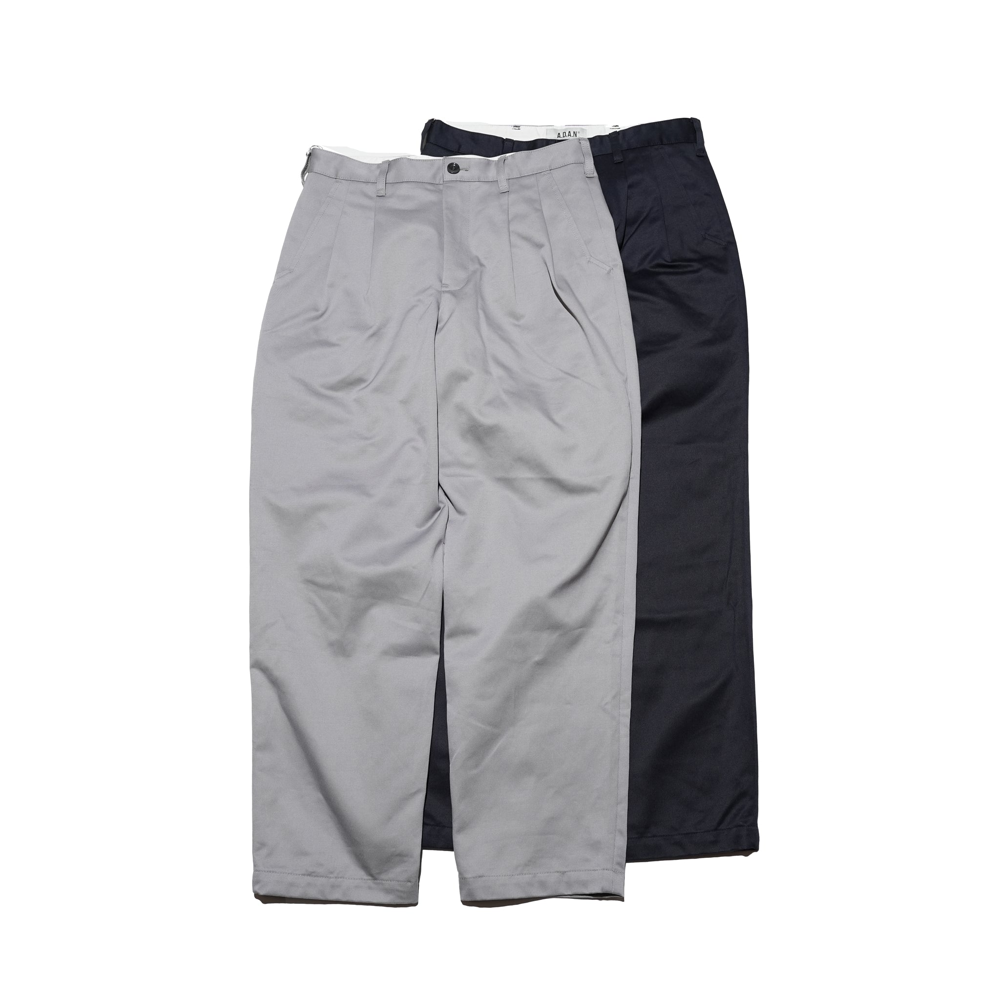 AD00246 | ADAN TROUSERS | Color:Gray/Navy【ADAN_エーディーエーエヌ】