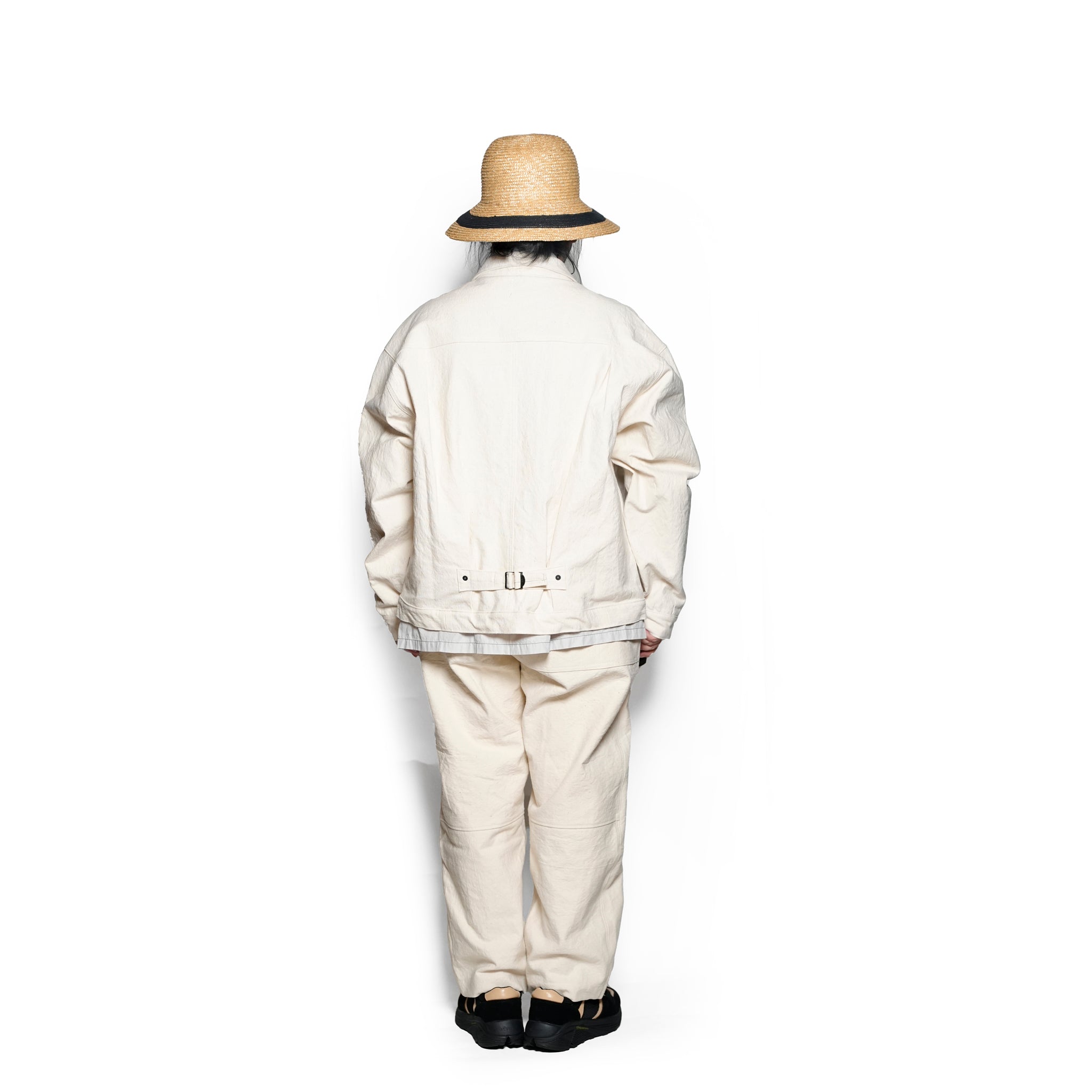NSCJ_White | NAVY SEA CANVAS JACKET | Color:White【ODDMENT_オッドメント】【archive】