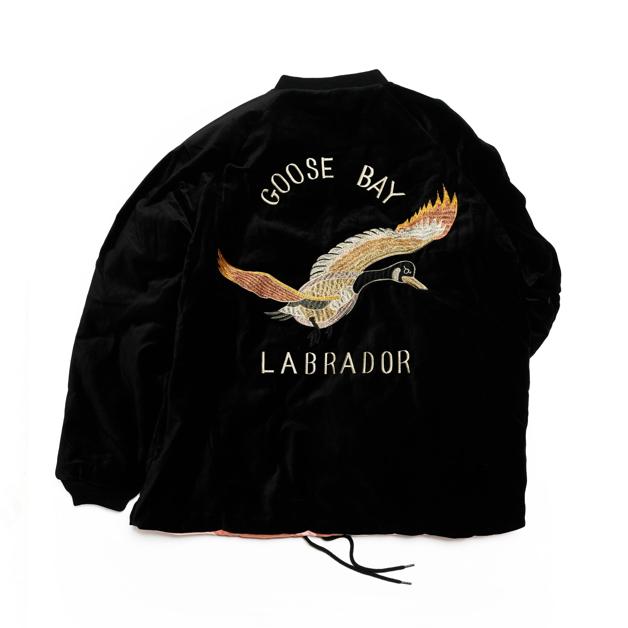 SOUVENIR GOOSE BAY JACKET | Color_Black Velour/Thermolite | No_tl25f001_black velour/thermolite【THRIFTY LOOK_スリフティールック】