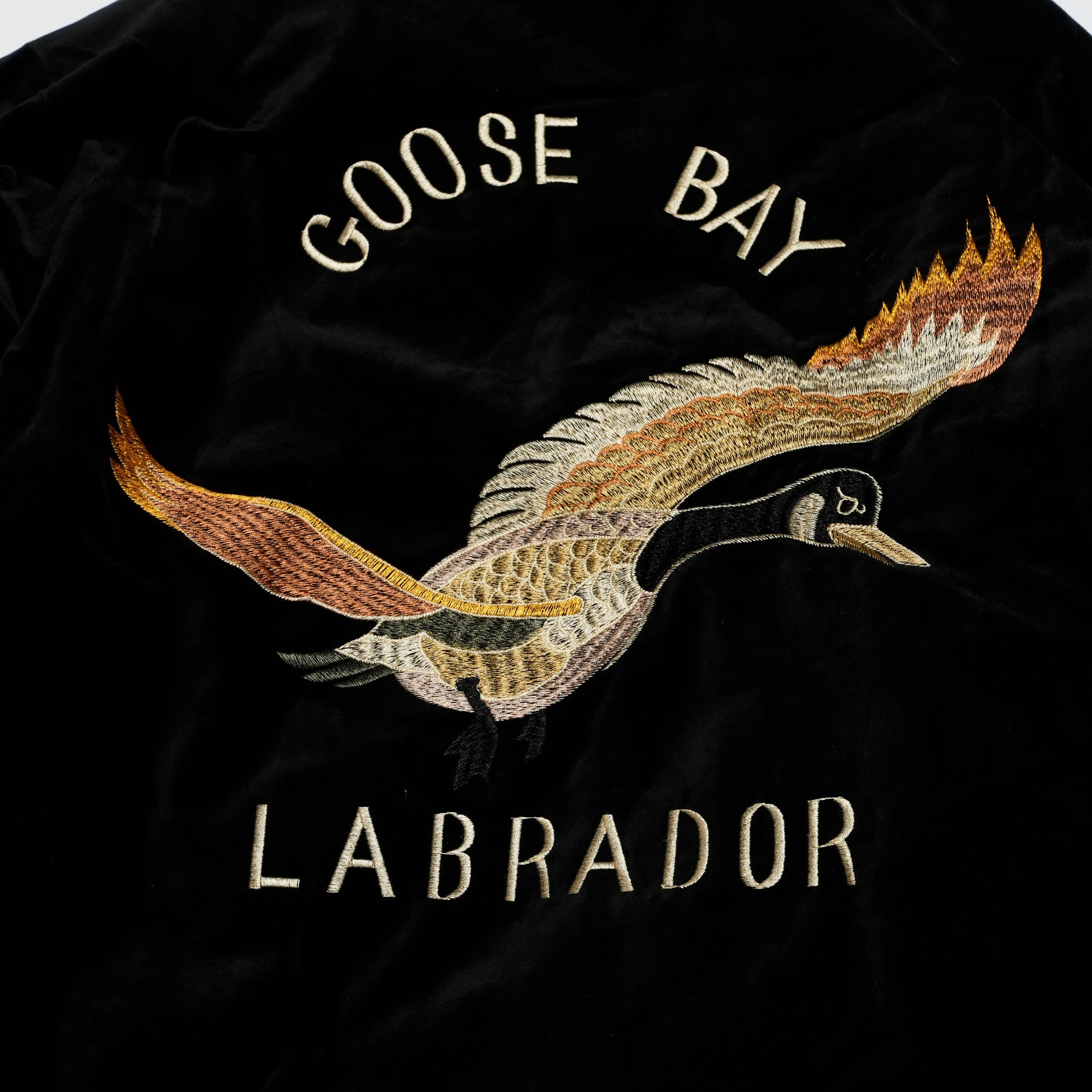 SOUVENIR GOOSE BAY JACKET | Color_Black Velour/Thermolite | No_tl25f001_black velour/thermolite【THRIFTY LOOK_スリフティールック】