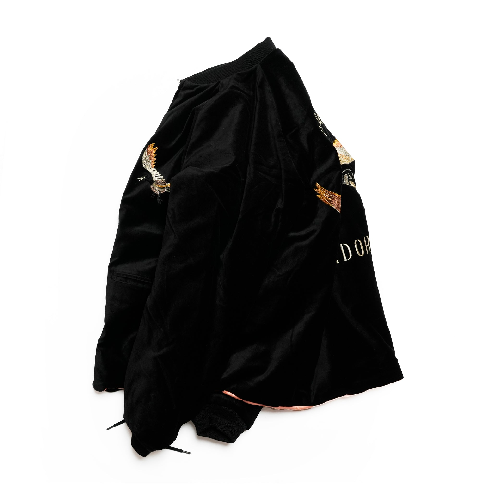 SOUVENIR GOOSE BAY JACKET | Color_Black Velour/Thermolite | No_tl25f001_black velour/thermolite【THRIFTY LOOK_スリフティールック】