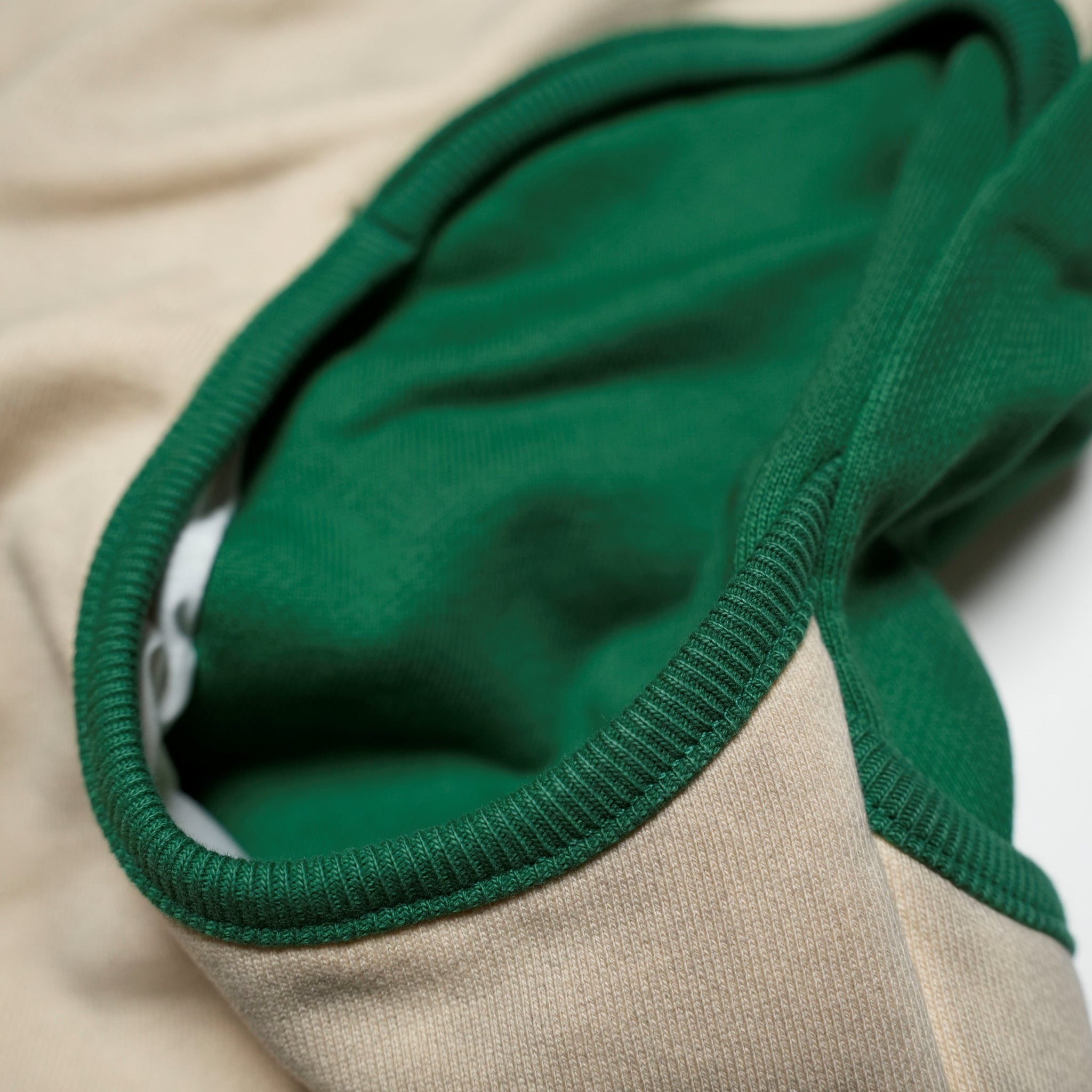 Pla24awp03-2_beige/forest | UFO sweat pants | Color:Beige/Forest【PLATEAU STUDIO_プラトー スタジオ】【archive】
