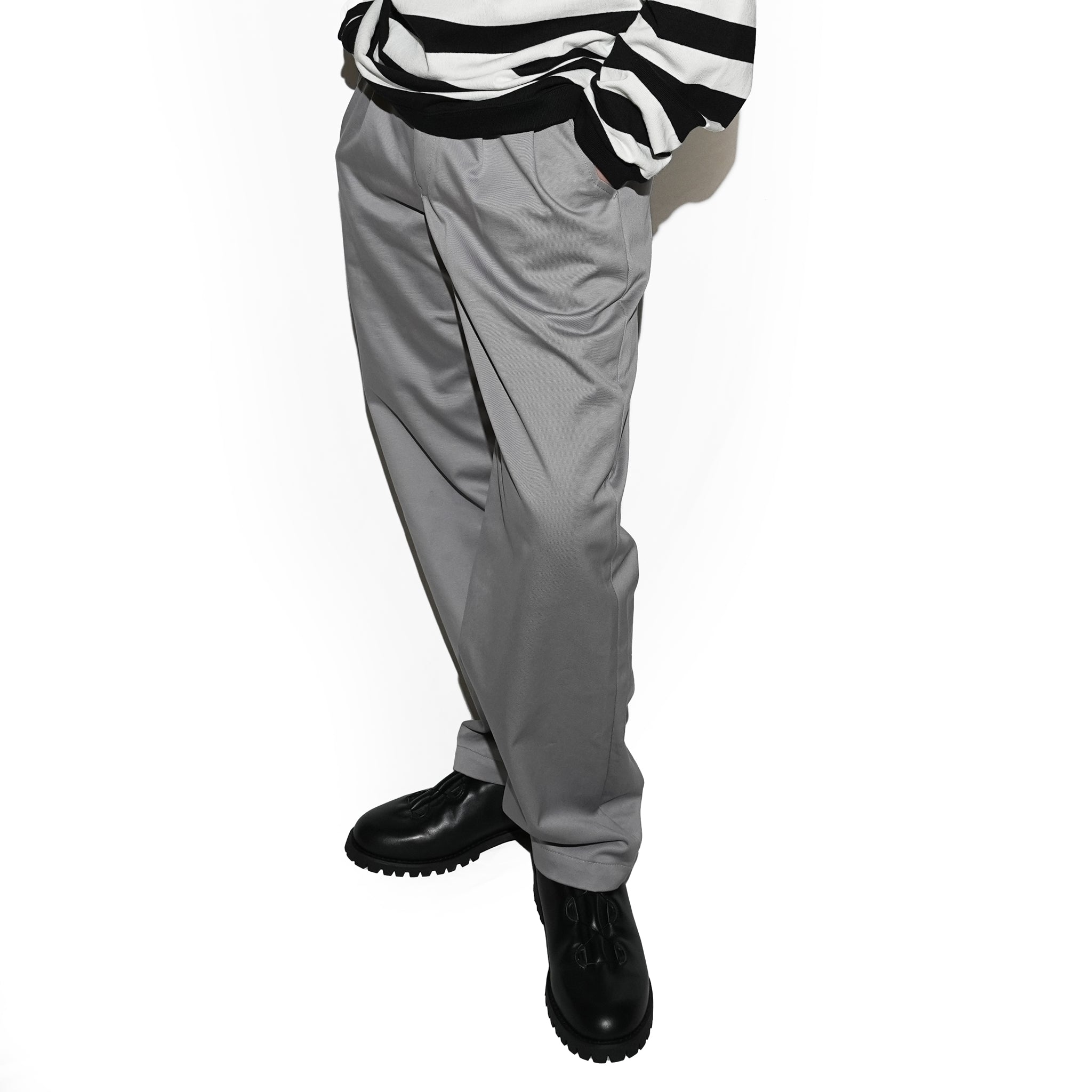AD00246 | ADAN TROUSERS | Color:Gray/Navy【ADAN_エーディーエーエヌ】