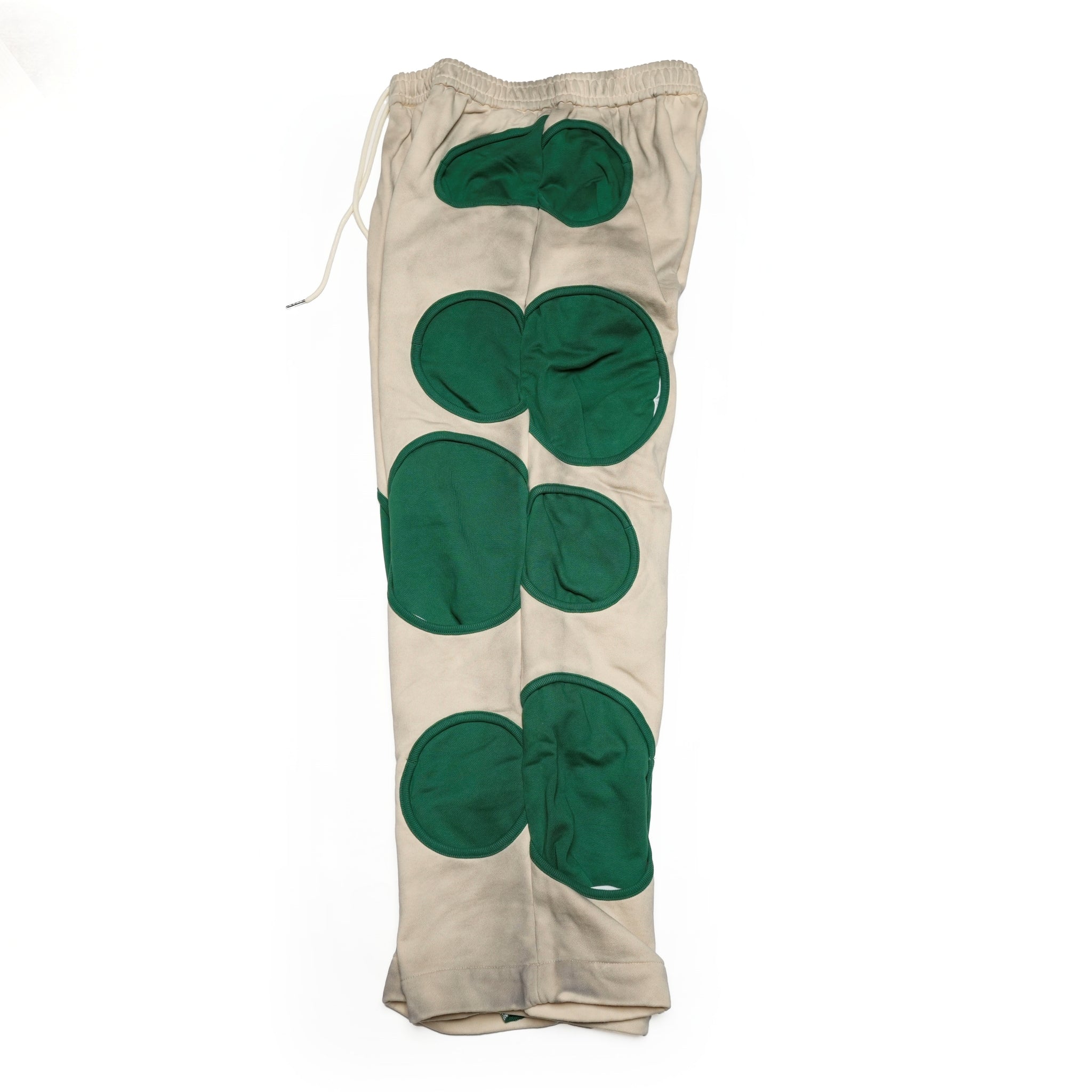 Pla24awp03-2_beige/forest | UFO sweat pants | Color:Beige/Forest【PLATEAU STUDIO_プラトー スタジオ】【archive】