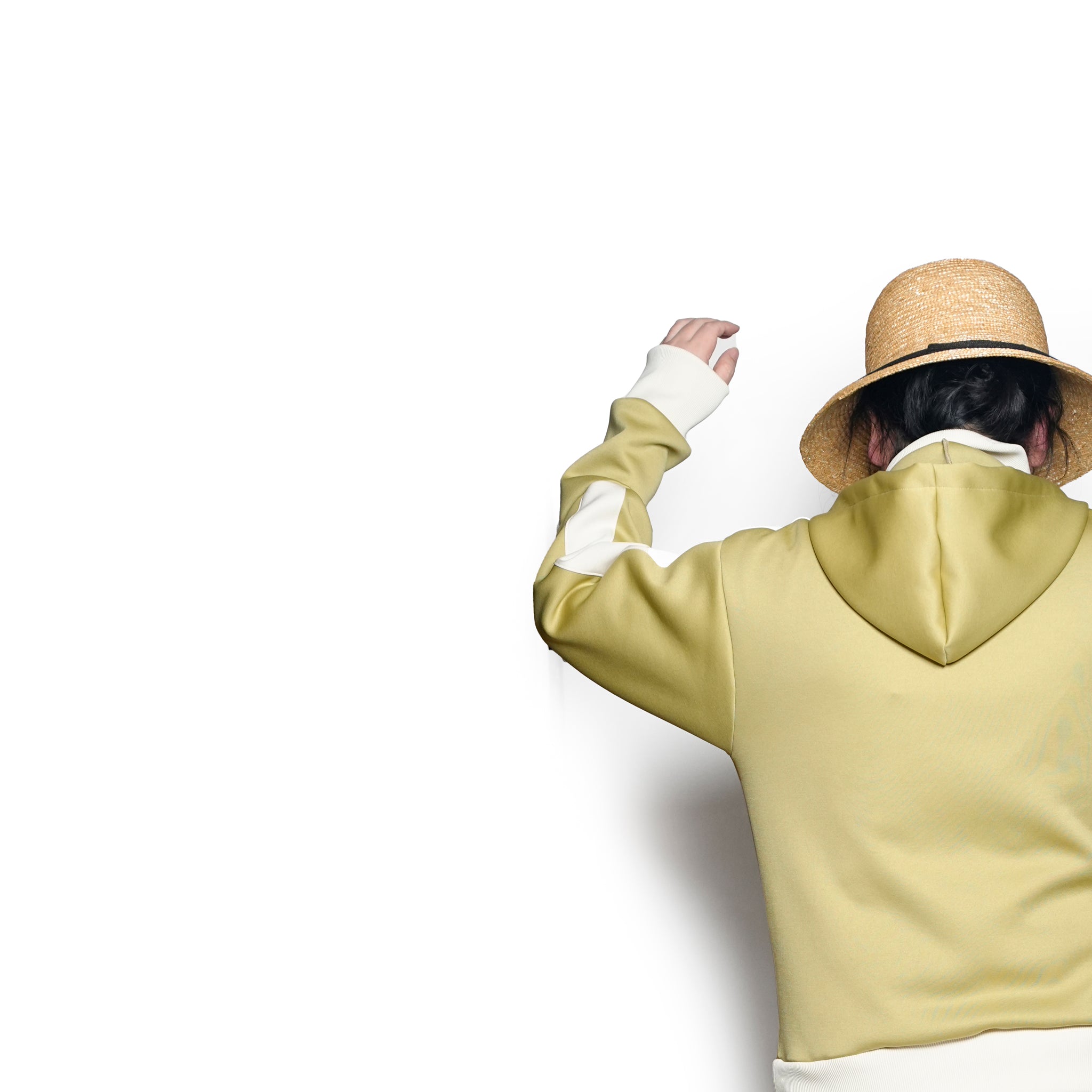 efmm-15_Pistàcchio | High Neck Zip Hoodie | Color:Pistàcchio【EFFECTEN_エフェクテン】【archive】