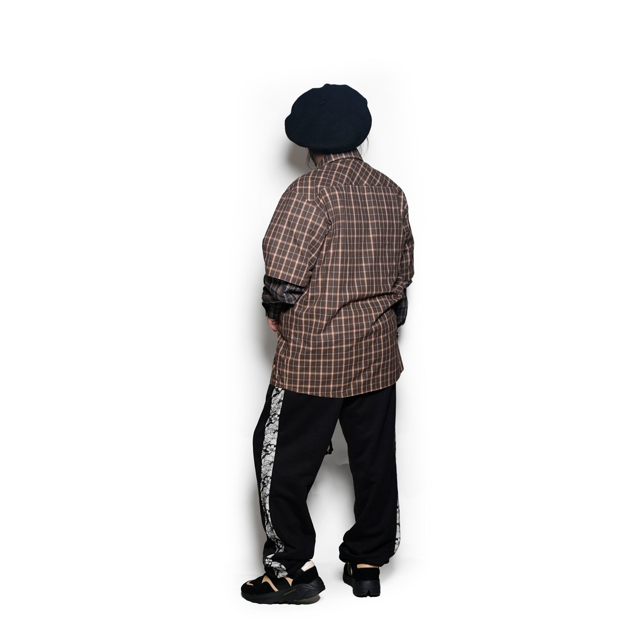 Confiant shirt | Color:Check【ANIELE STROZ】 | FW24ST01