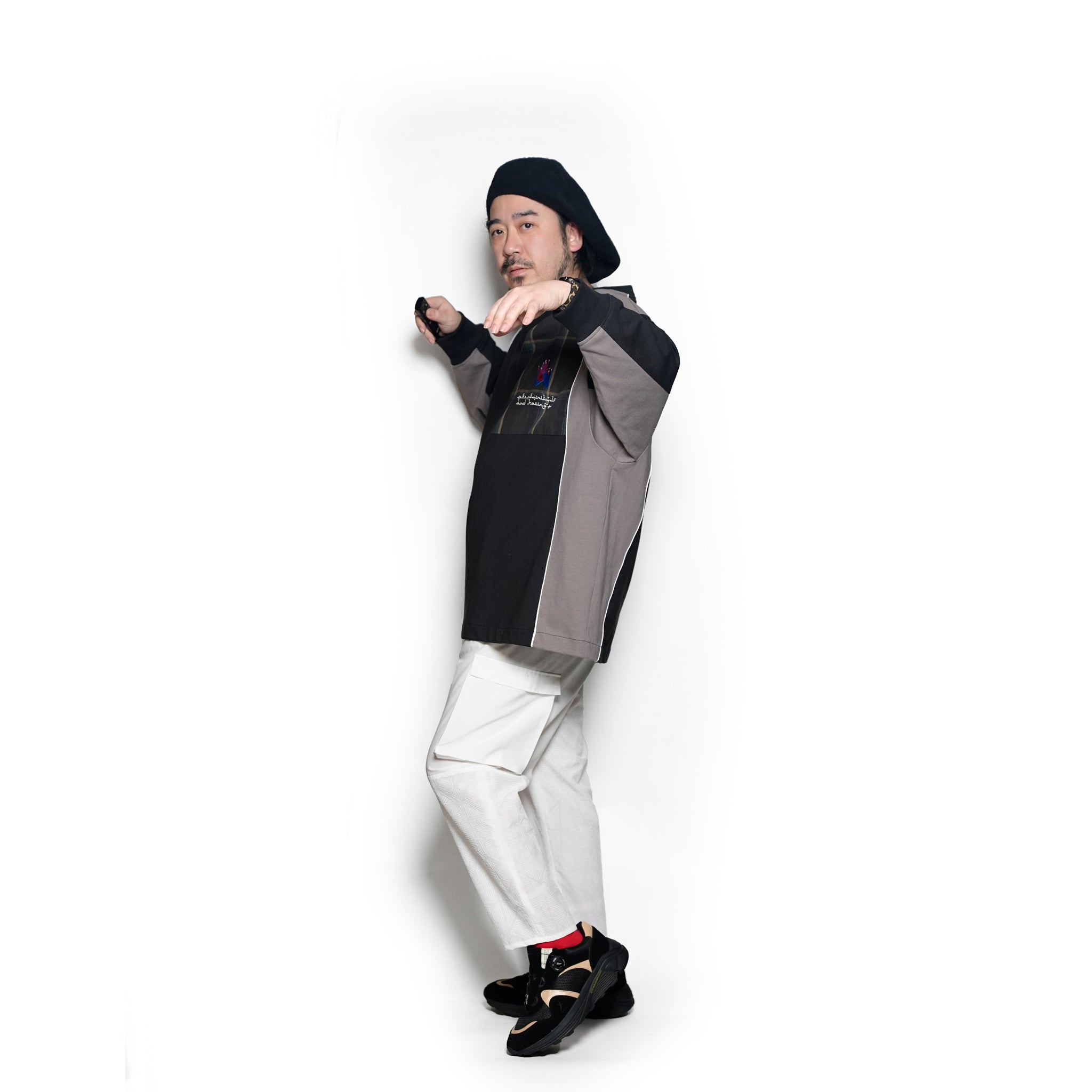 SF25SS-20_Black | Not Uniform Pulover | Color:Black【STOF_ストフ】【archive】