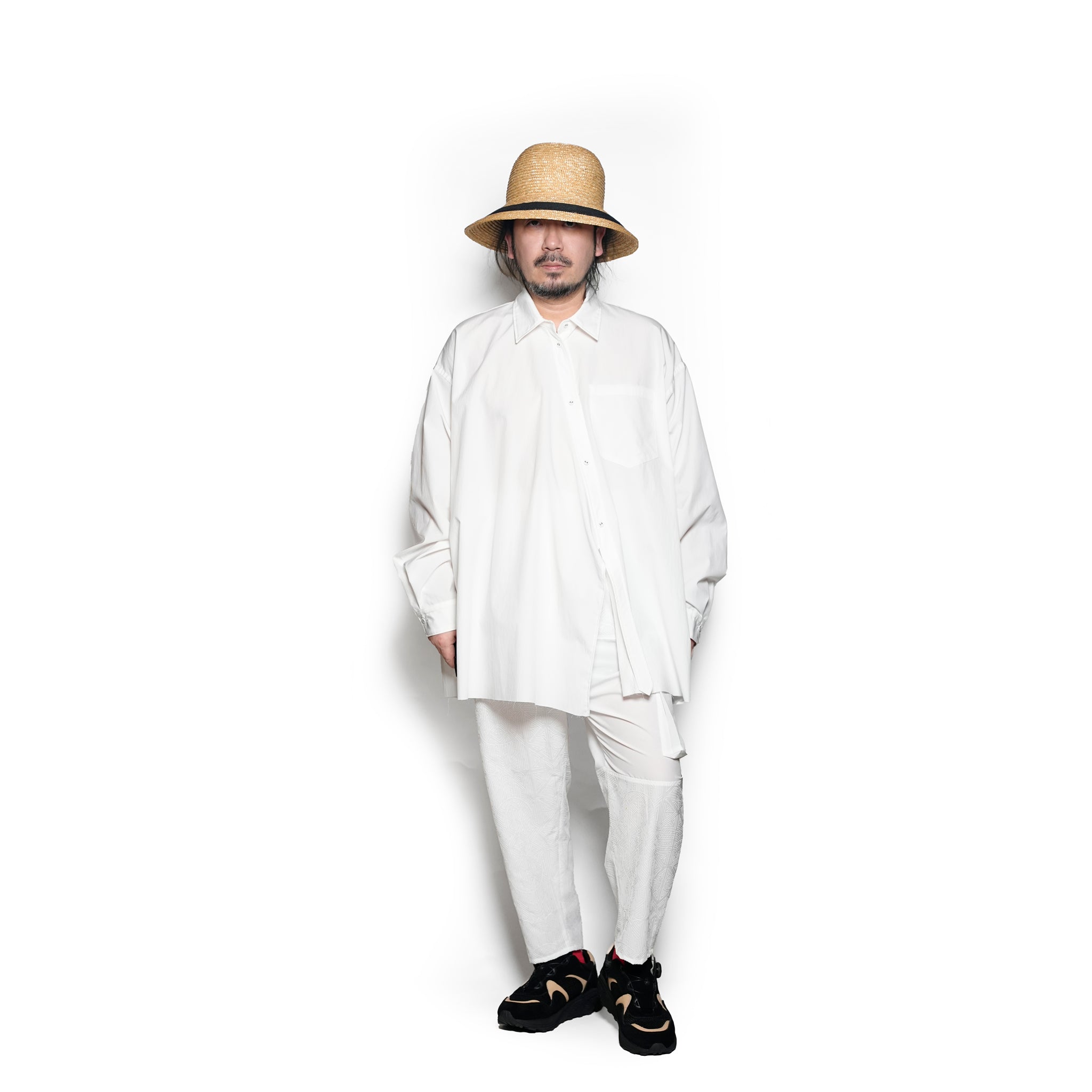 SF25SS-05_White | 37.5® SAMUE Shirt | Color:White【STOF_ストフ】【archive】