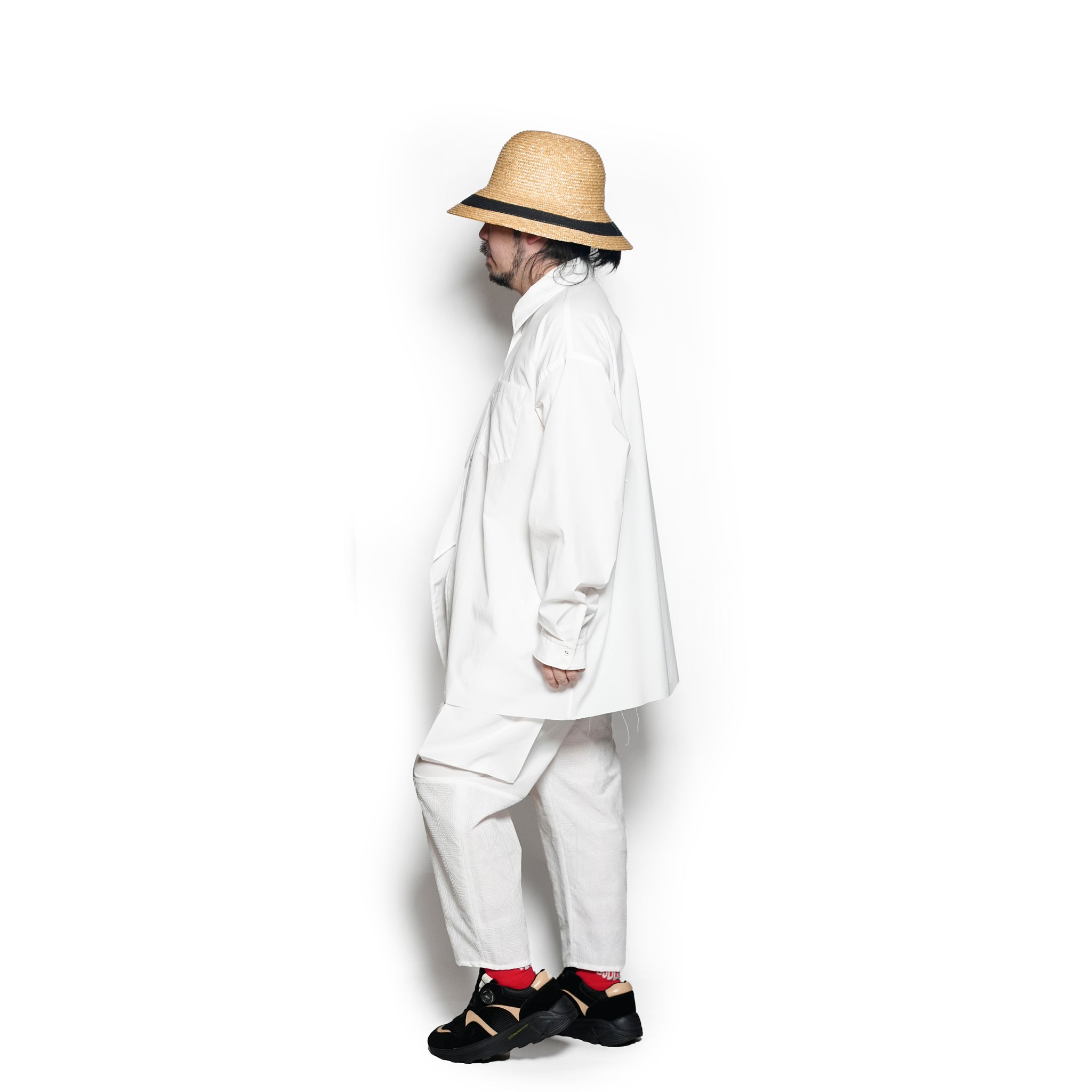 SF25SS-05_White | 37.5® SAMUE Shirt | Color:White【STOF_ストフ】【archive】