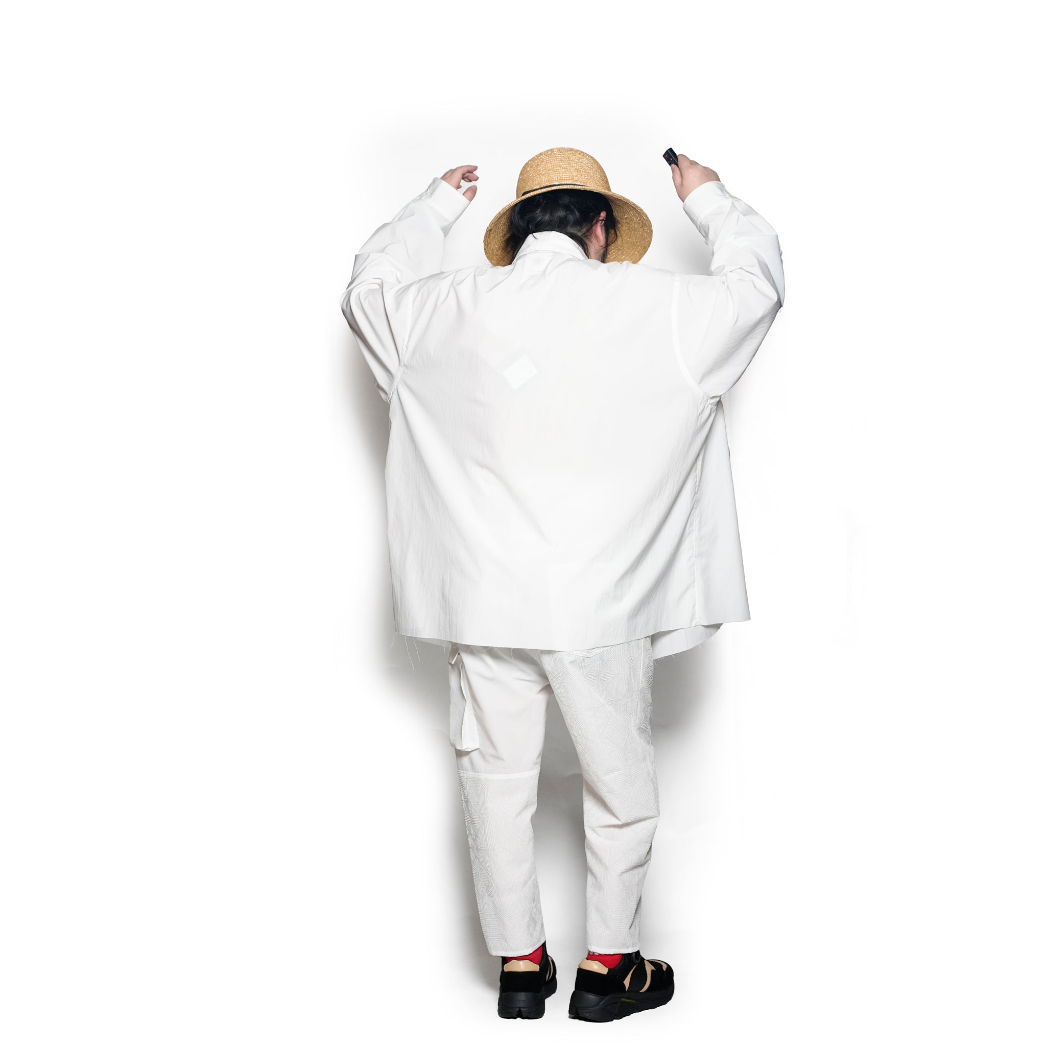 SF25SS-05_White | 37.5® SAMUE Shirt | Color:White【STOF_ストフ】【archive】