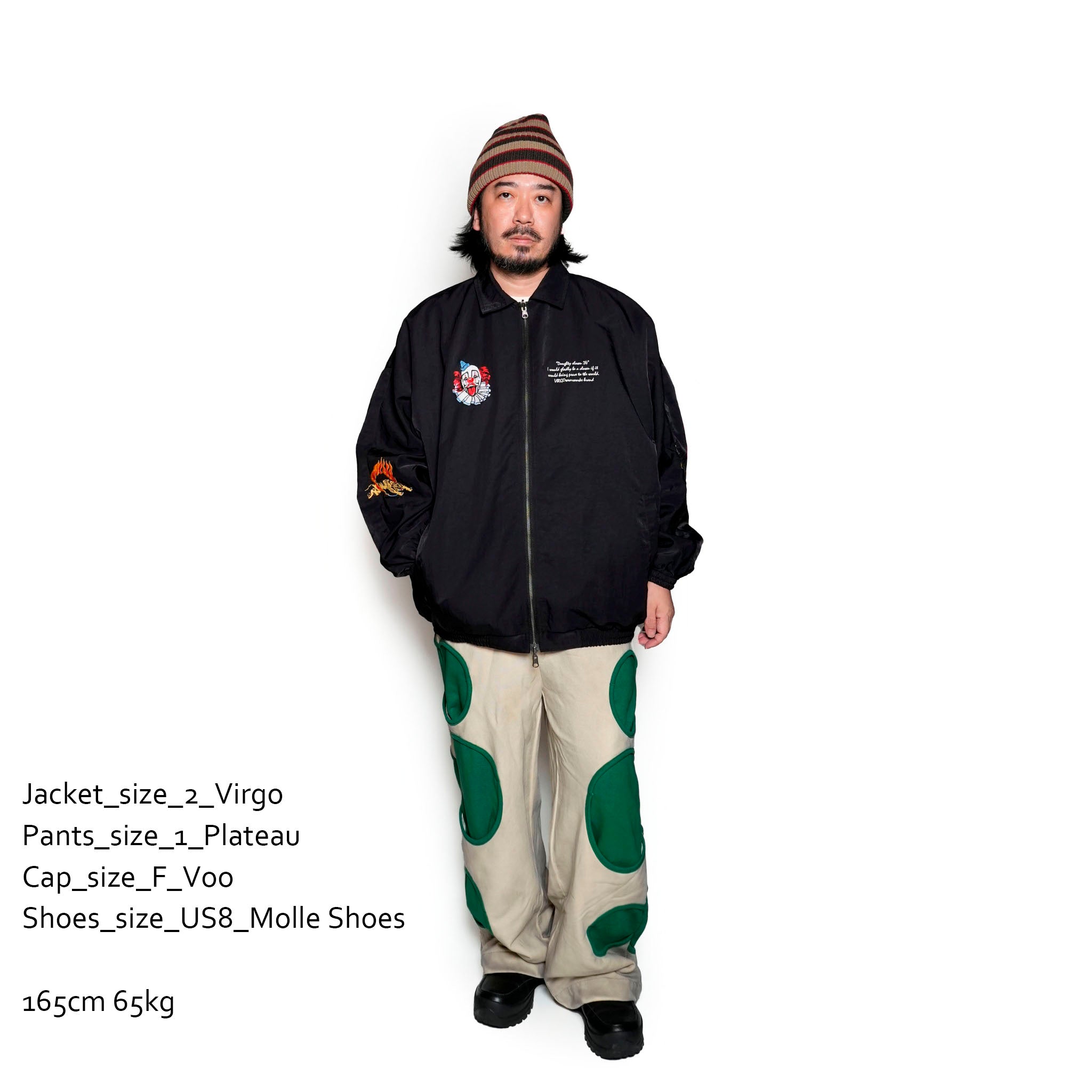 Virgers circus souvenir jkt | Black | VIRGOwearworks