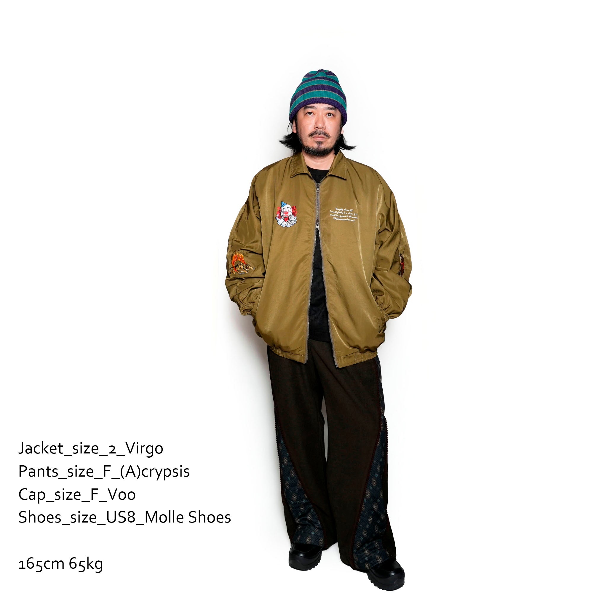 Virgers circus souvenir jkt | Khaki | VIRGOwearworks