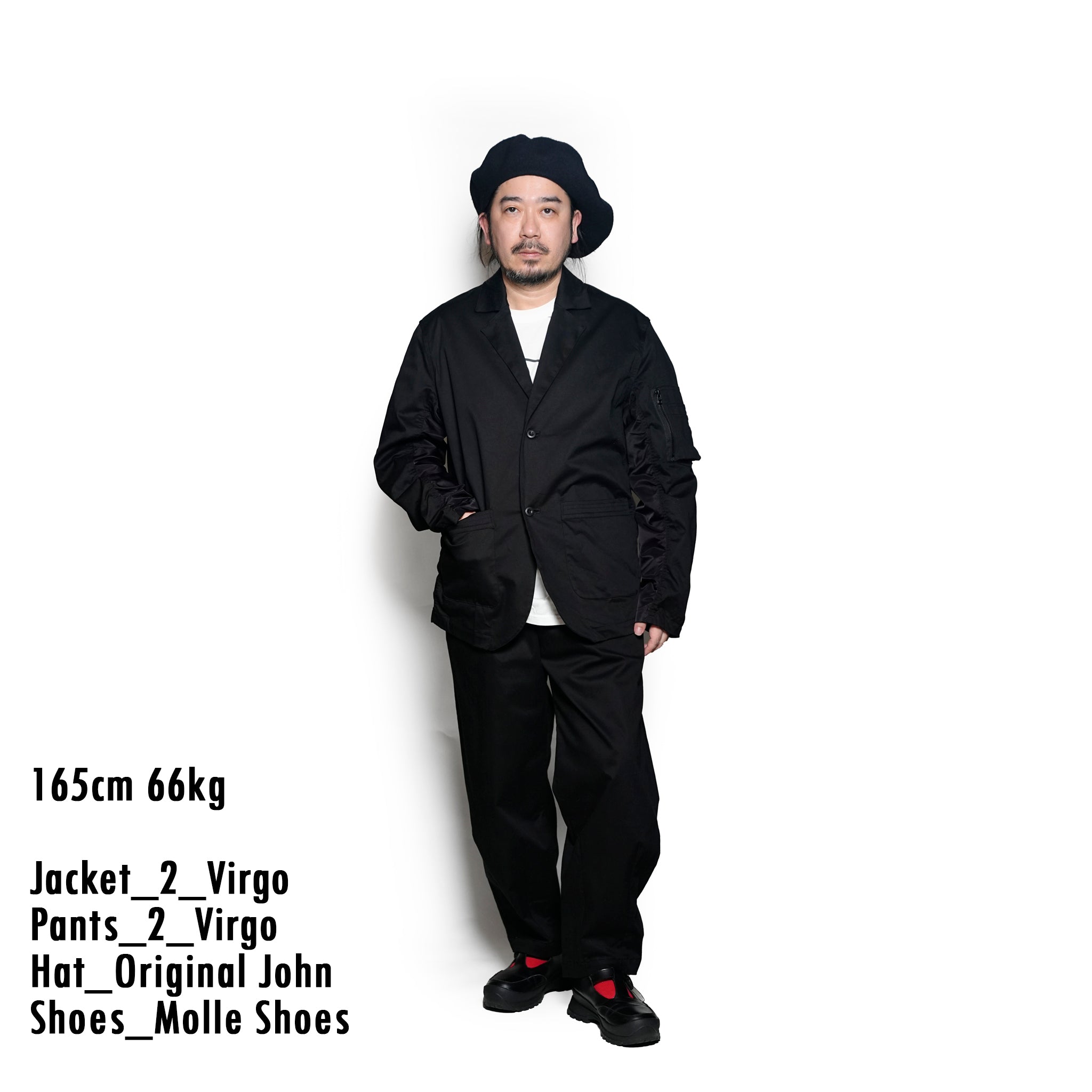 VG-PT-435_Black | VA-1 pants | Color:Black【VIRGOwearworks_ヴァルゴウェアワークス】【archive】