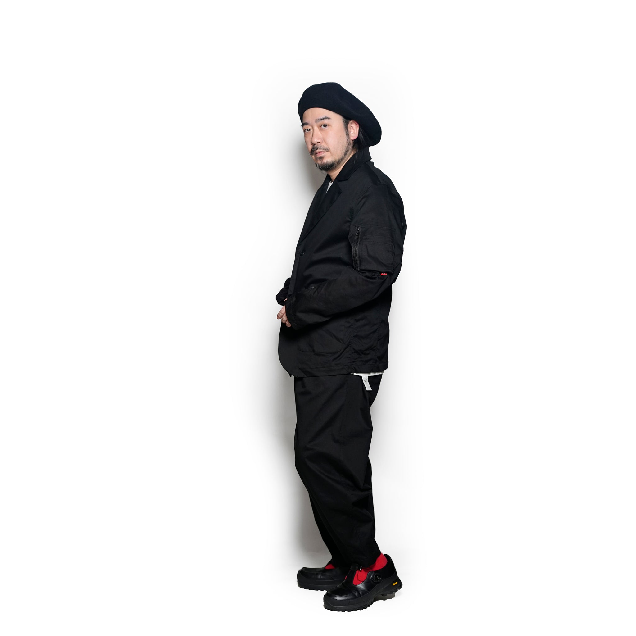 VG-PT-435_Black | VA-1 pants | Color:Black【VIRGOwearworks_ヴァルゴウェアワークス】【archive】