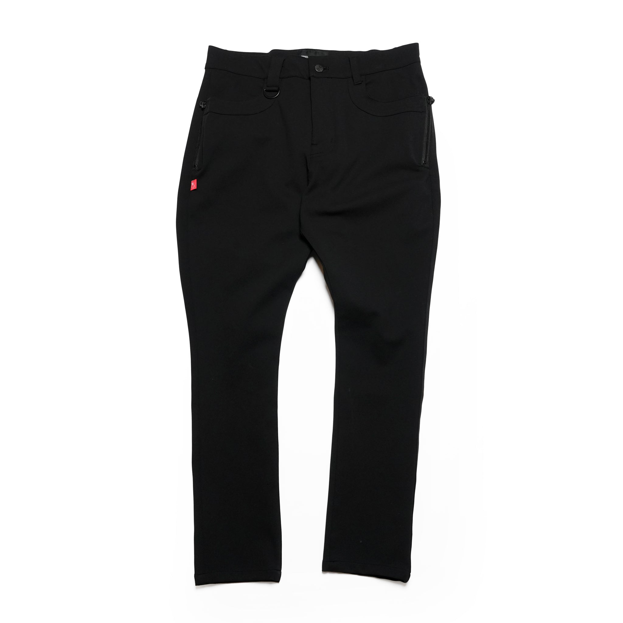 VG-PT-437_Black | Defective stretch pants | Color:Black【VIRGOwearworks_ヴァルゴウェアワークス】【archive】