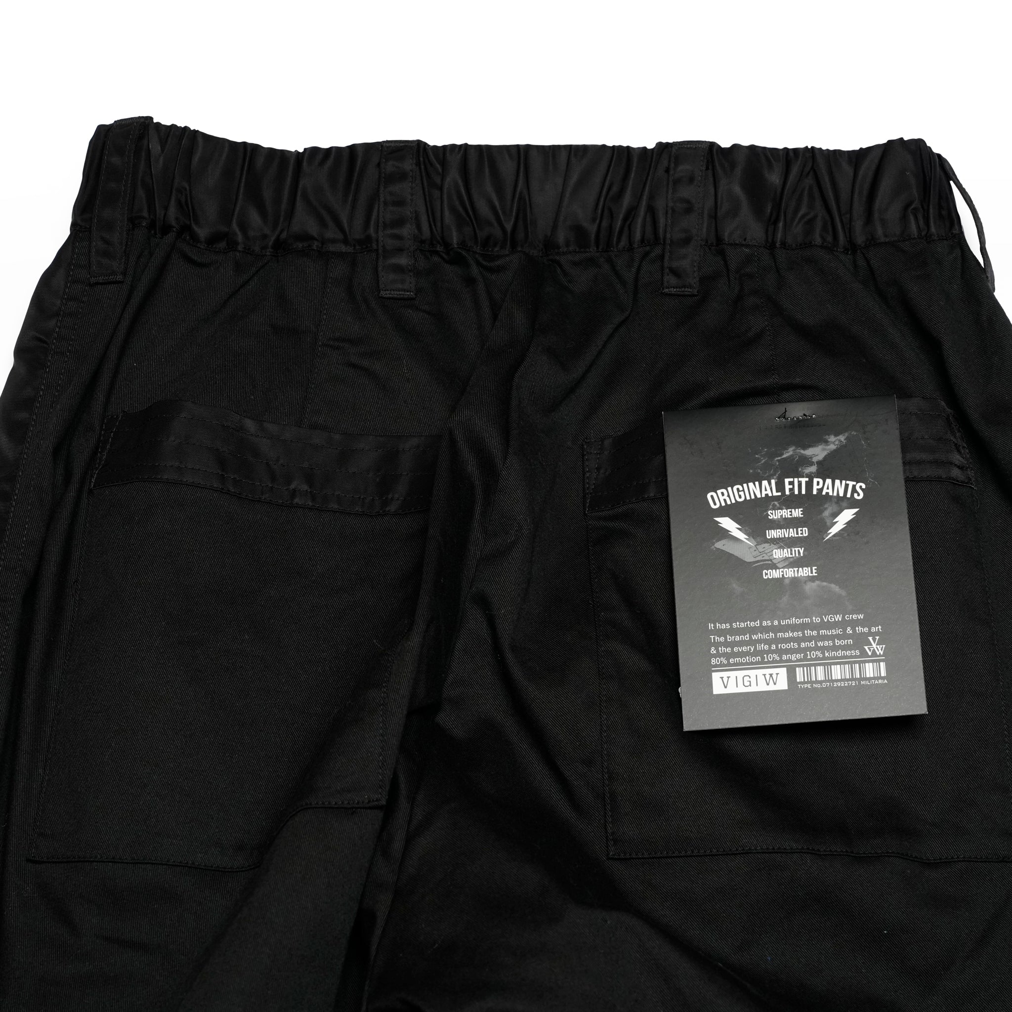 VG-PT-435_Black | VA-1 pants | Color:Black【VIRGOwearworks_ヴァルゴウェアワークス】【archive】