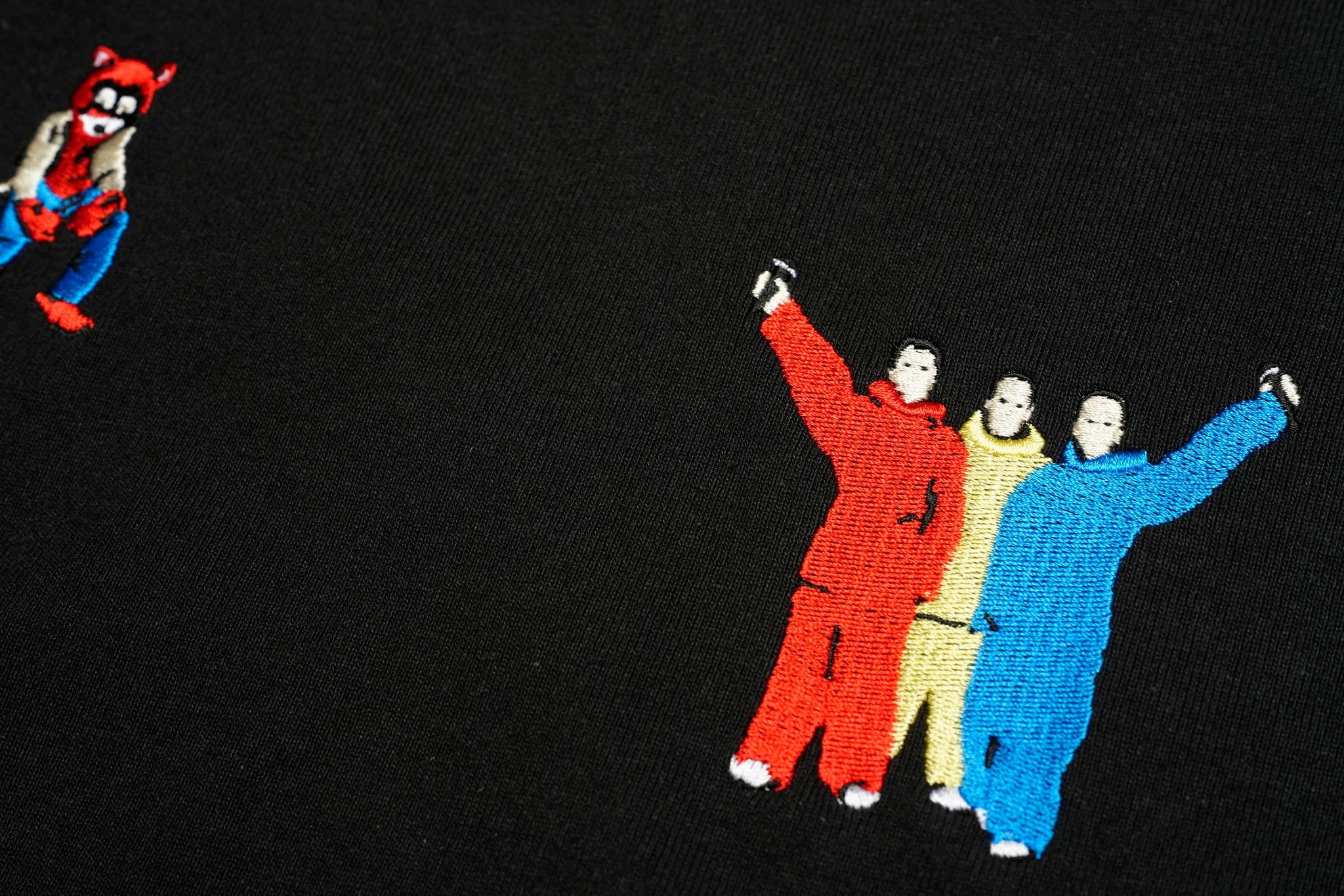 SF25SS-21A_Black | Edition Embroi L/S Tee | Color:Black【STOF_ストフ】【archive】