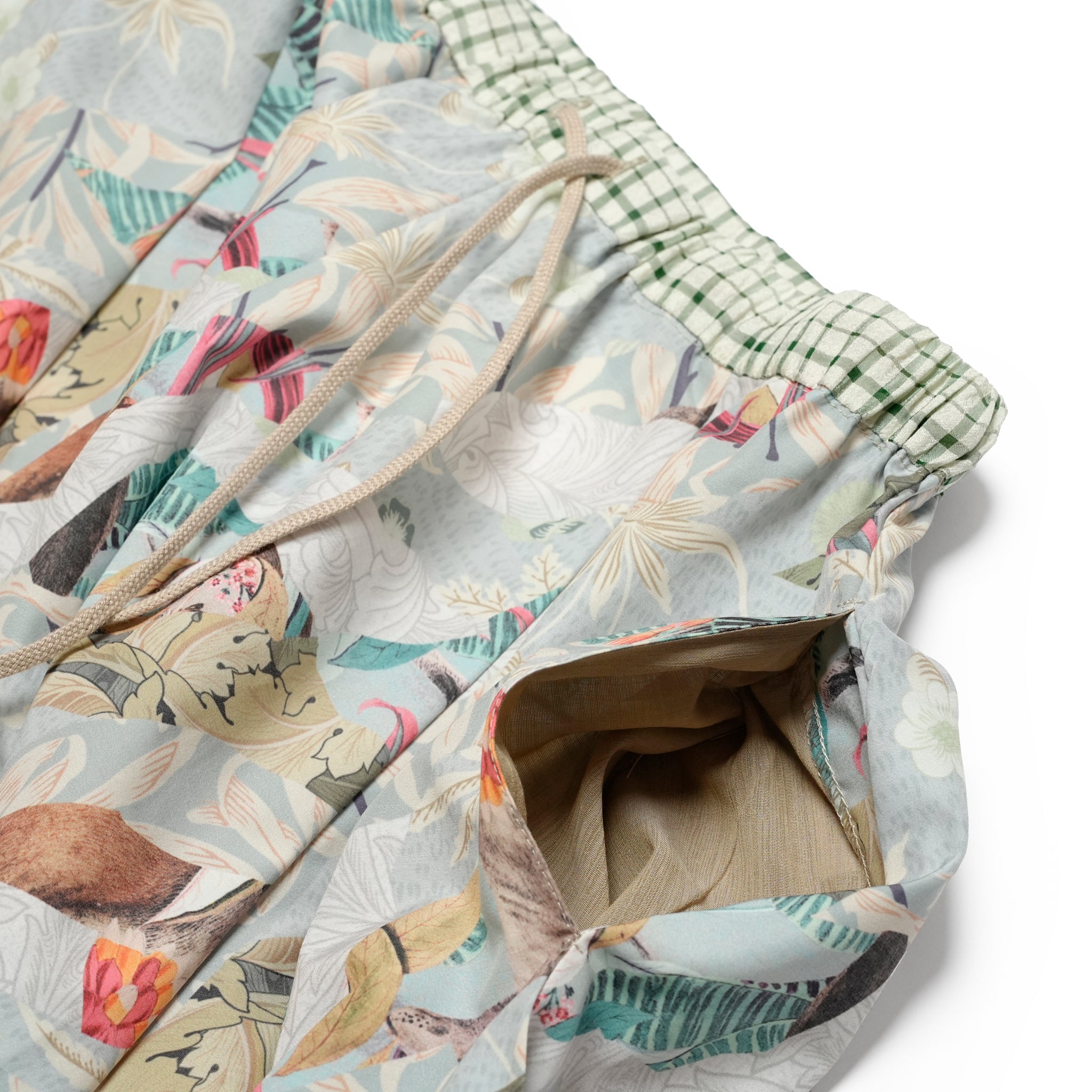 BSD25SS-06_Grey | Arts & Crafts Circler Pants | Color:Grey【BEDSIDEDRAMA_ベッドサイドドラマ】【archive】