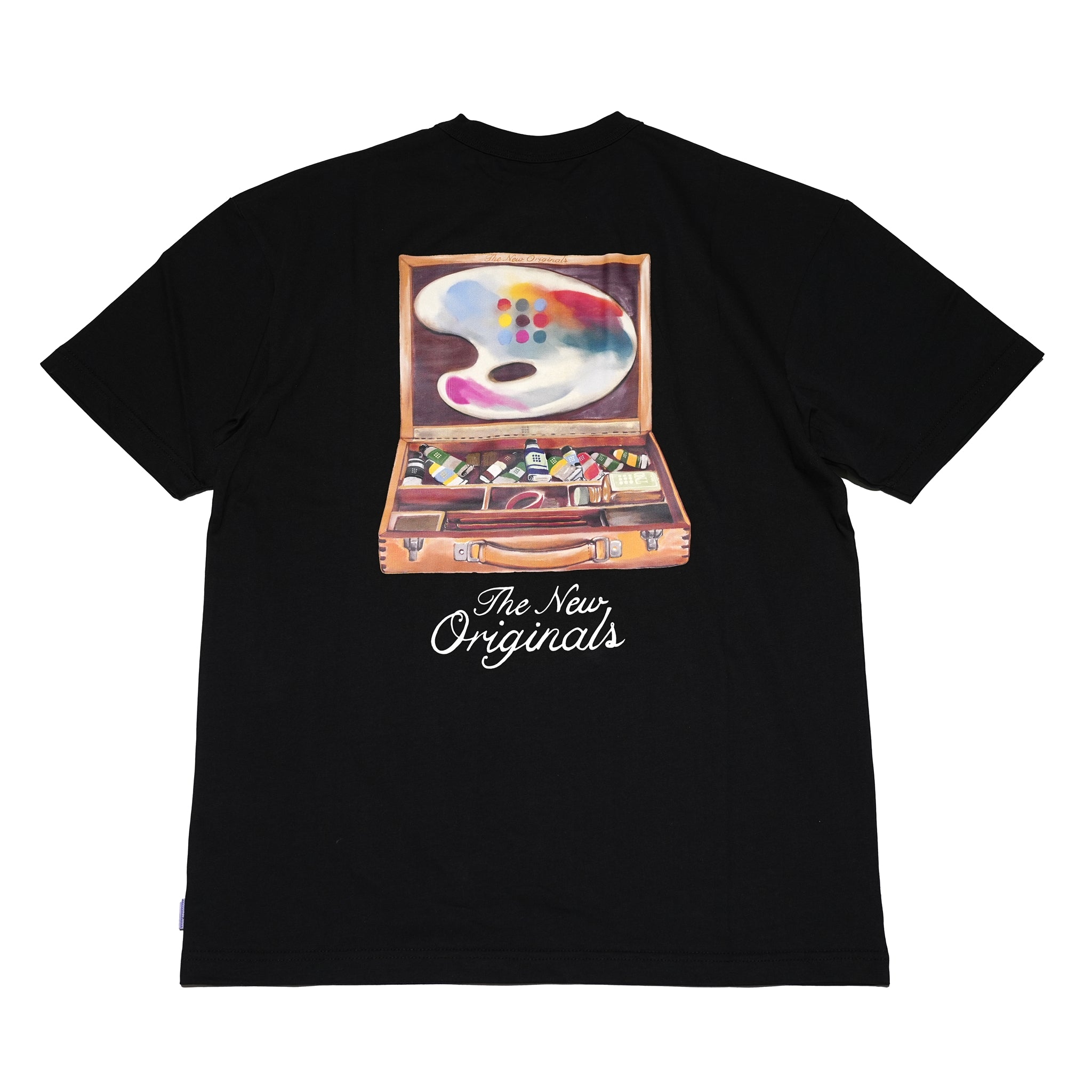 tno-14 | Paint Box Tee – Black | THE NEW ORIGINALS