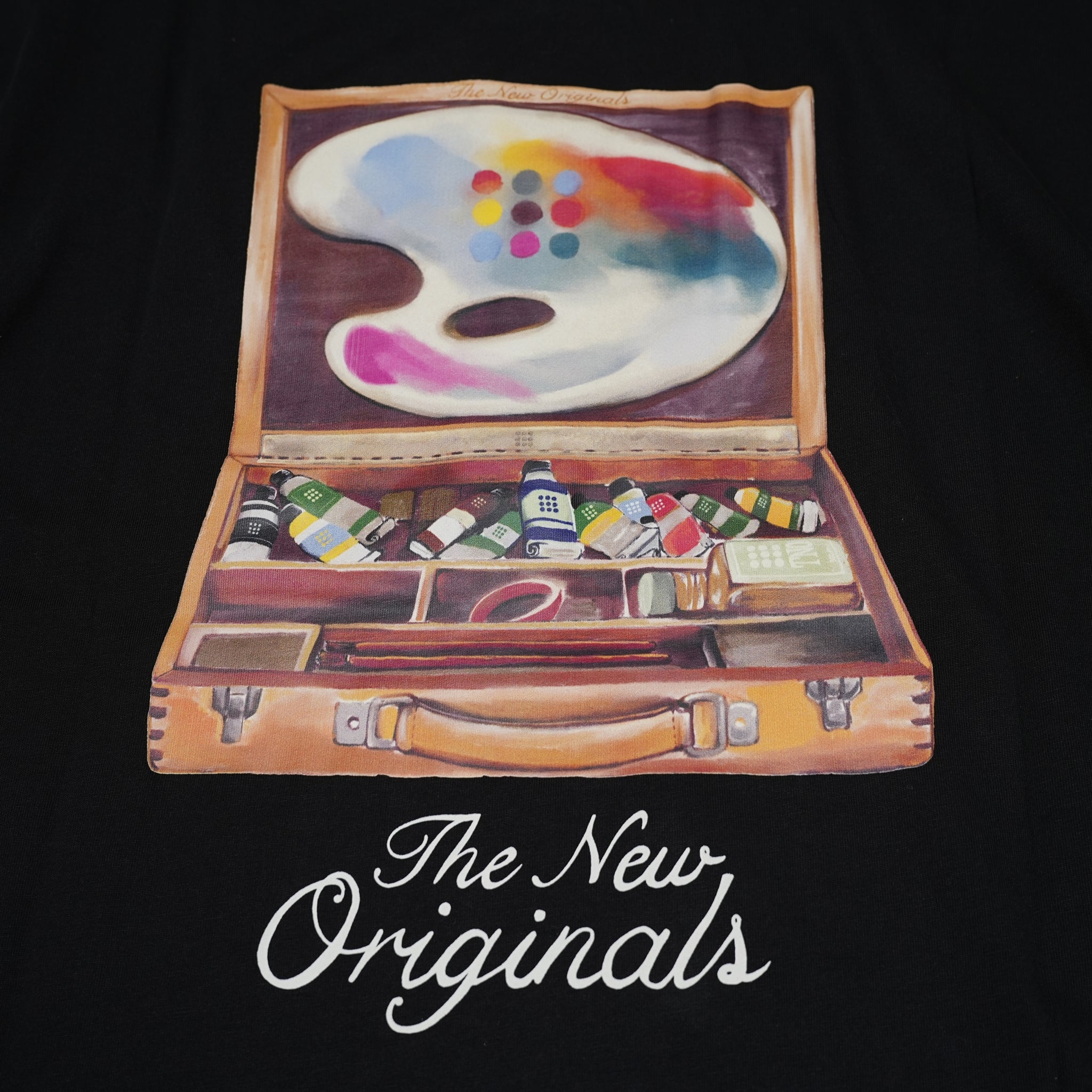 tno-14 | Paint Box Tee – Black | THE NEW ORIGINALS