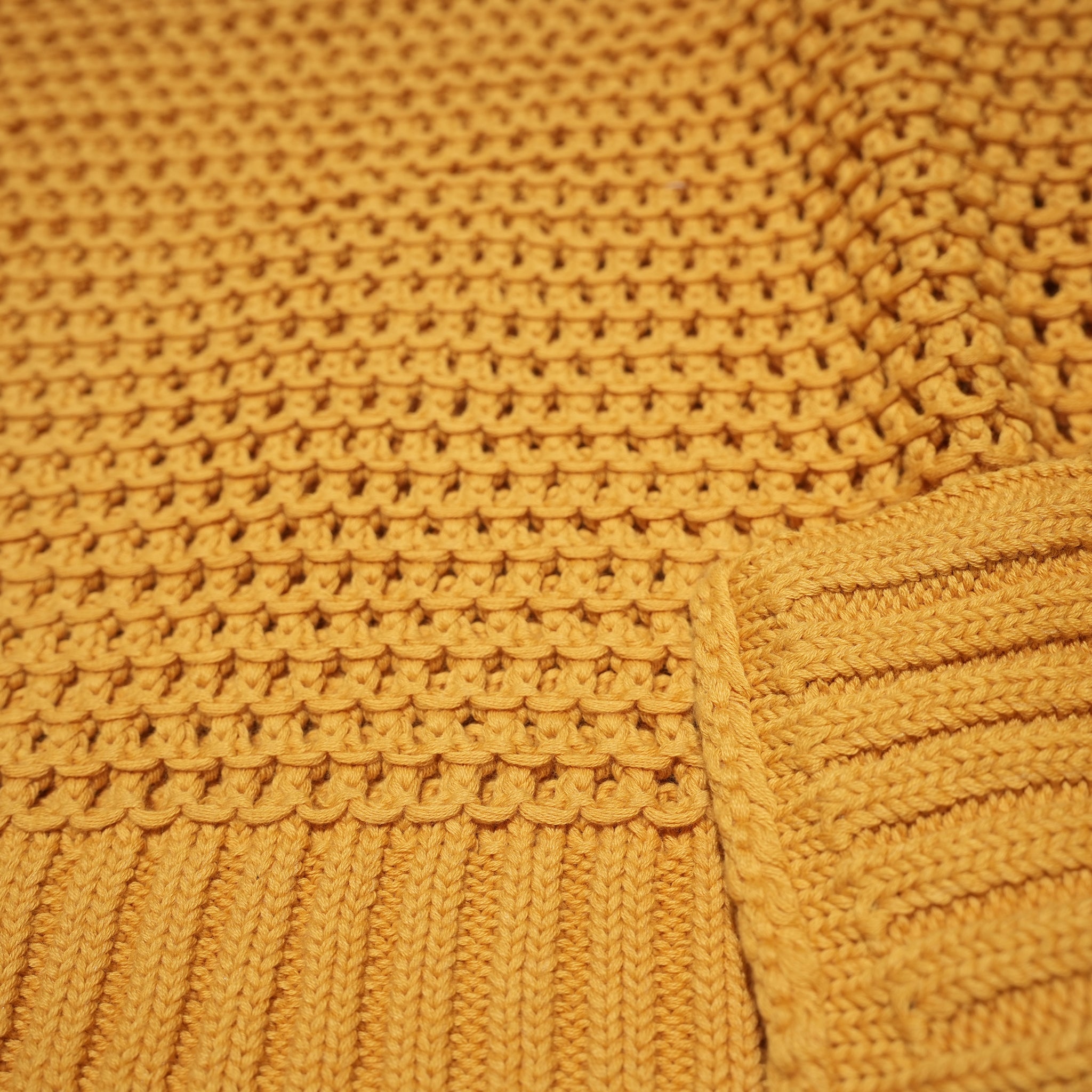 tno-05 | Open Knit Crewneck – Gold Fusion | THE NEW ORIGINALS