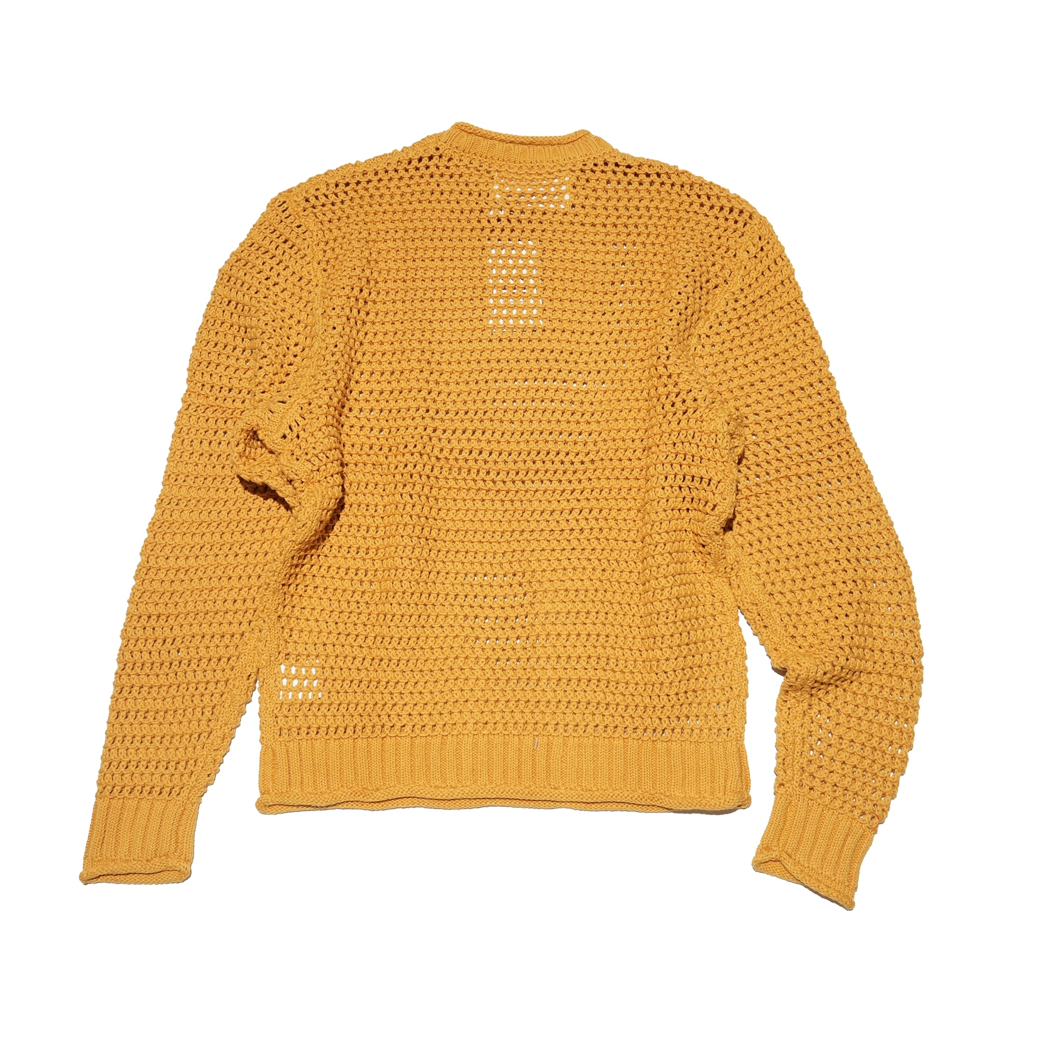 tno-05 | Open Knit Crewneck – Gold Fusion | THE NEW ORIGINALS