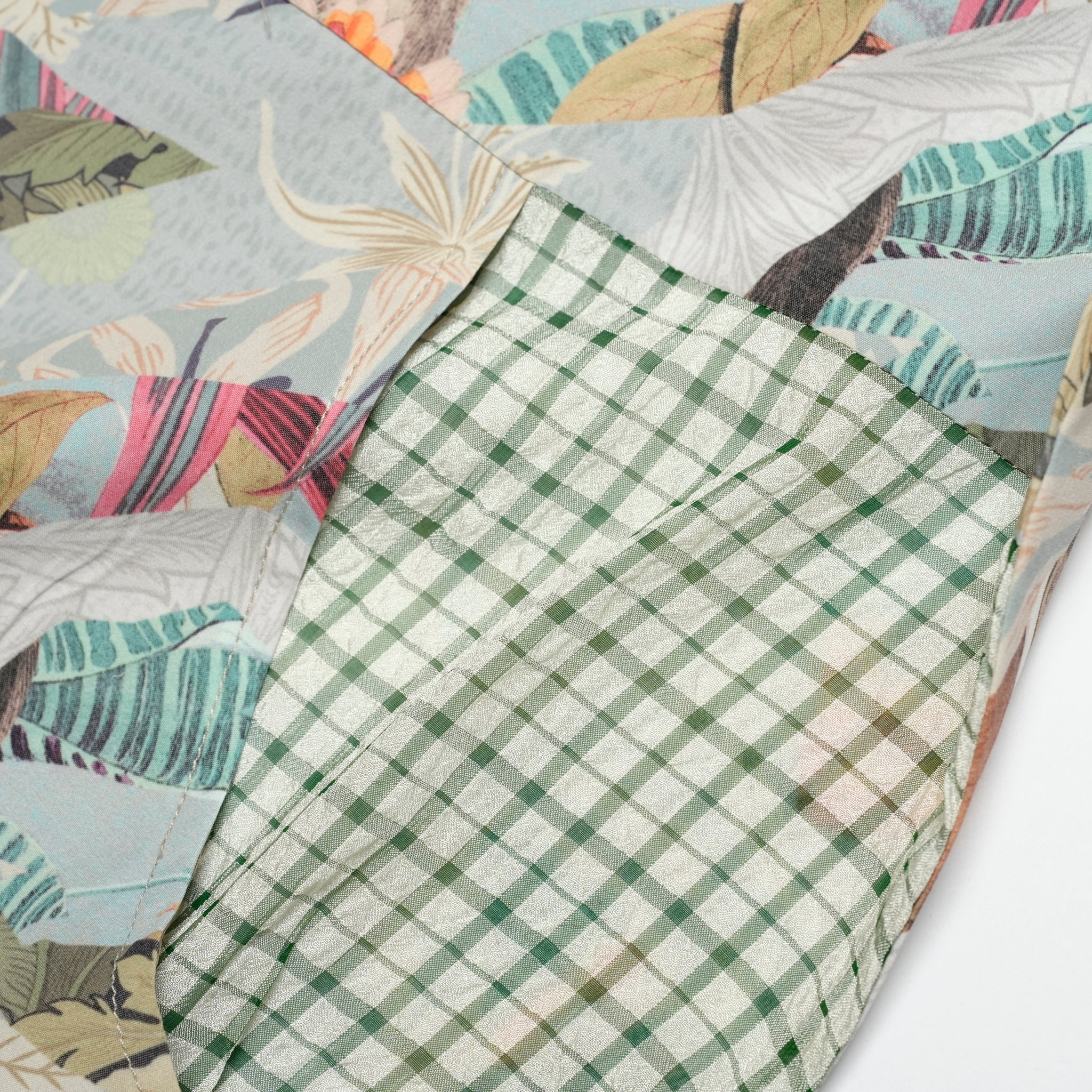 BSD25SS-05_Grey | Arts & Crafts ALOHA Shirt | Color:Grey【BEDSIDEDRAMA_ベッドサイドドラマ】【archive】