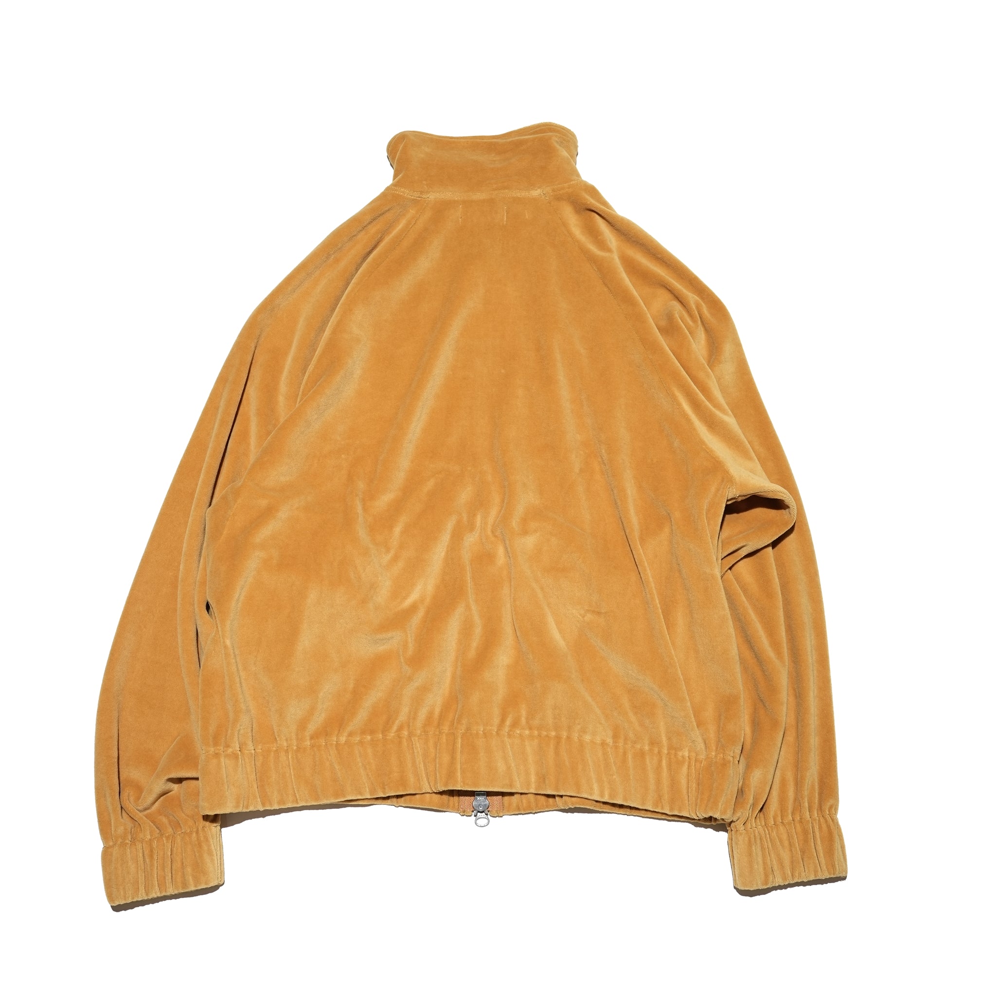 Velor Pile Drivers Jacket – Marigold / Wakaba / Black | AMBERGLEAM